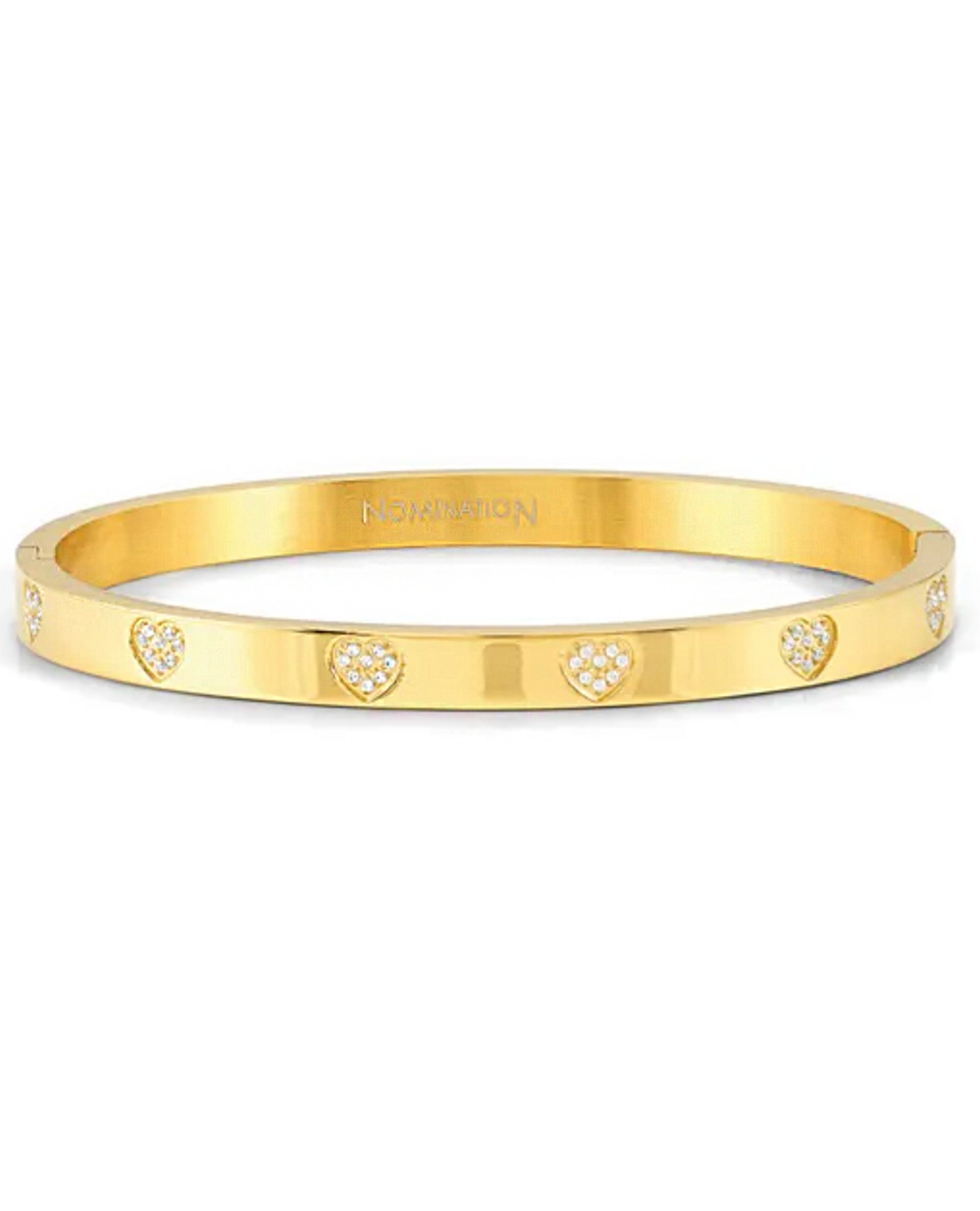 Nomination 029512/006 Pretty Bangles Heart Bracelet with CZ