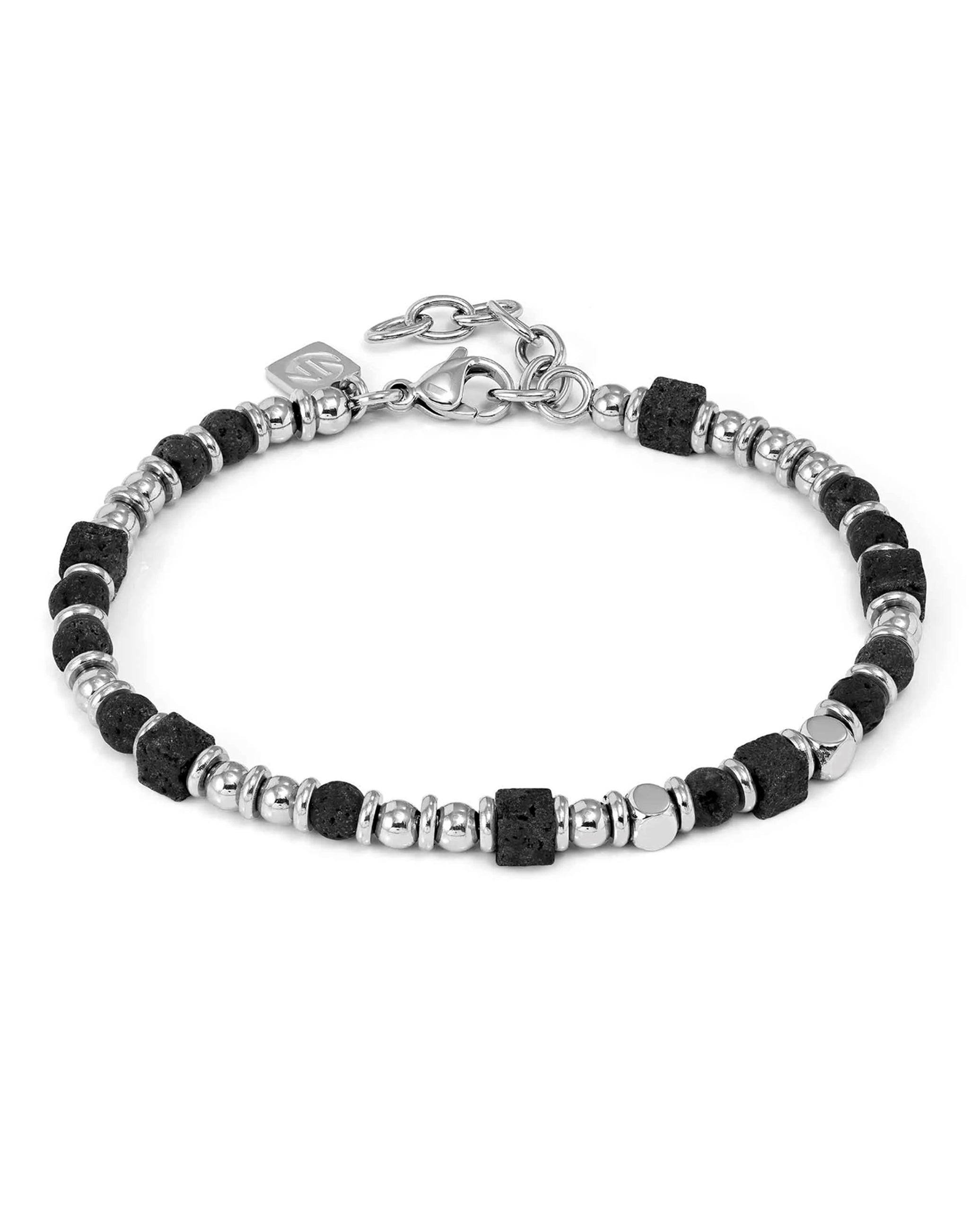 Nomination 027935/036 InstinctStyle Infinity Bracelet Lava Stone
