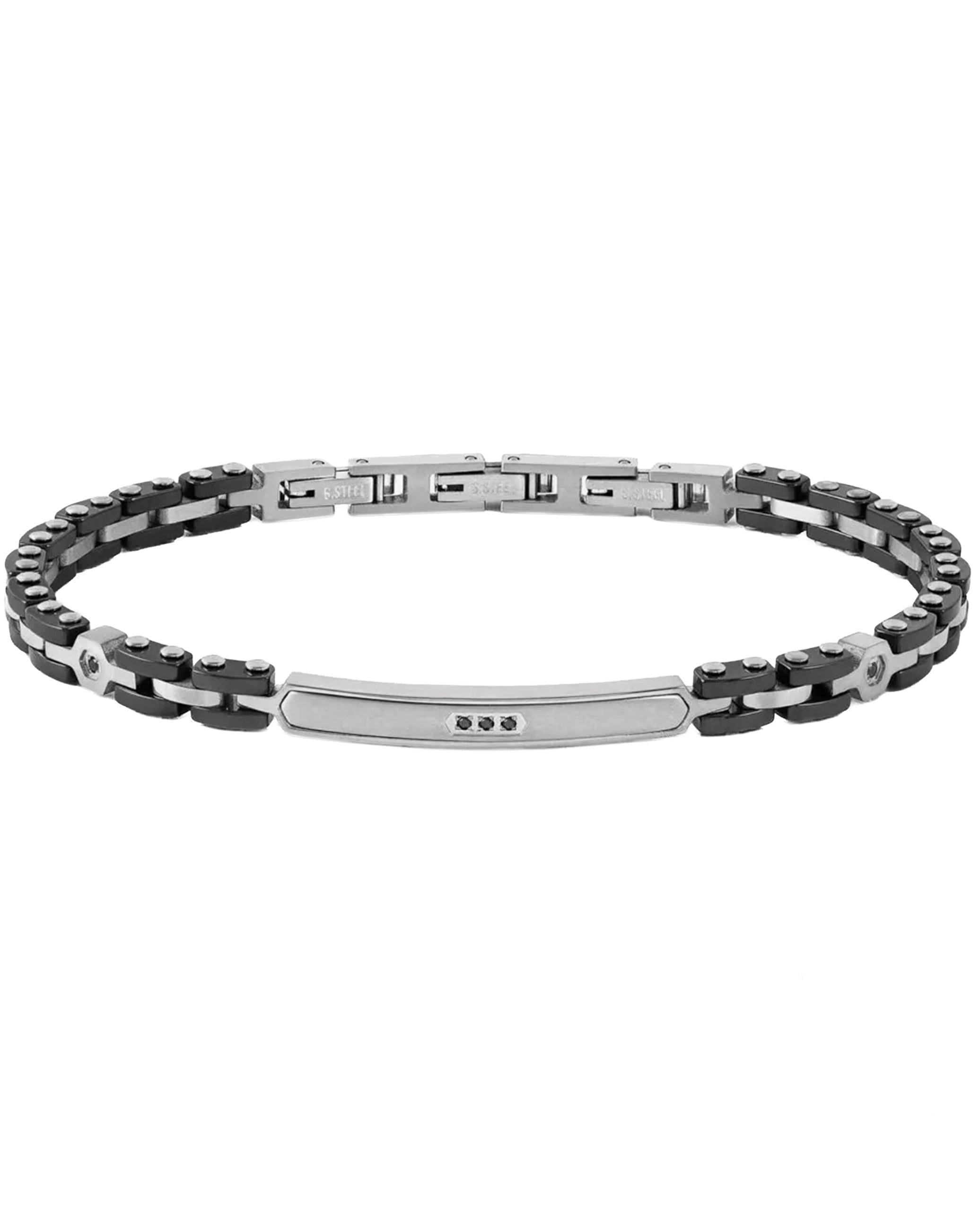 Nomination 028326/007 Strong Bracelet with Black Diamonds
