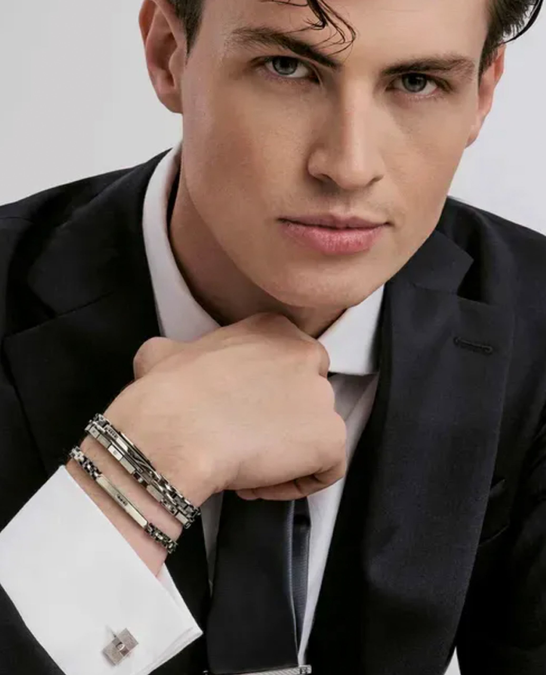 Nomination 028326/007 Strong Bracelet with Black Diamonds