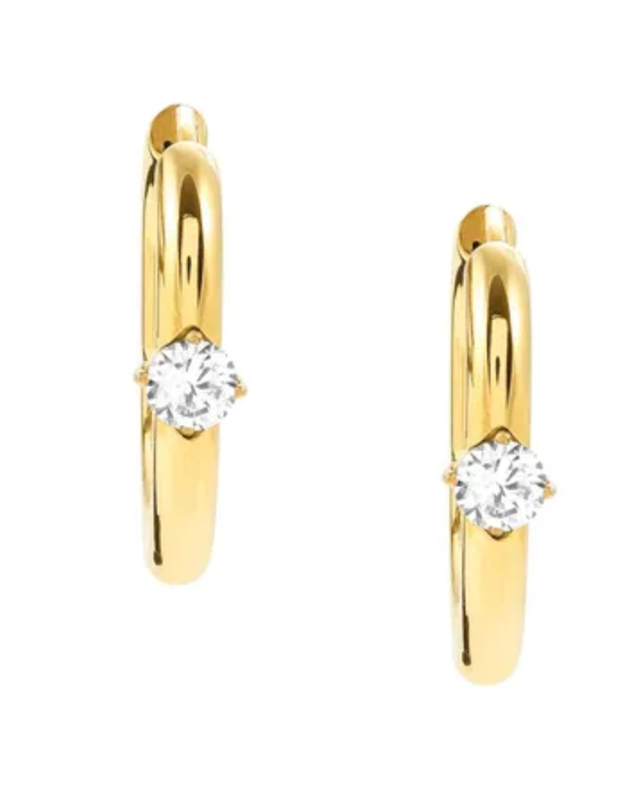 Nomination 029403/012 Chains Of Style Earrings Yellow Gold