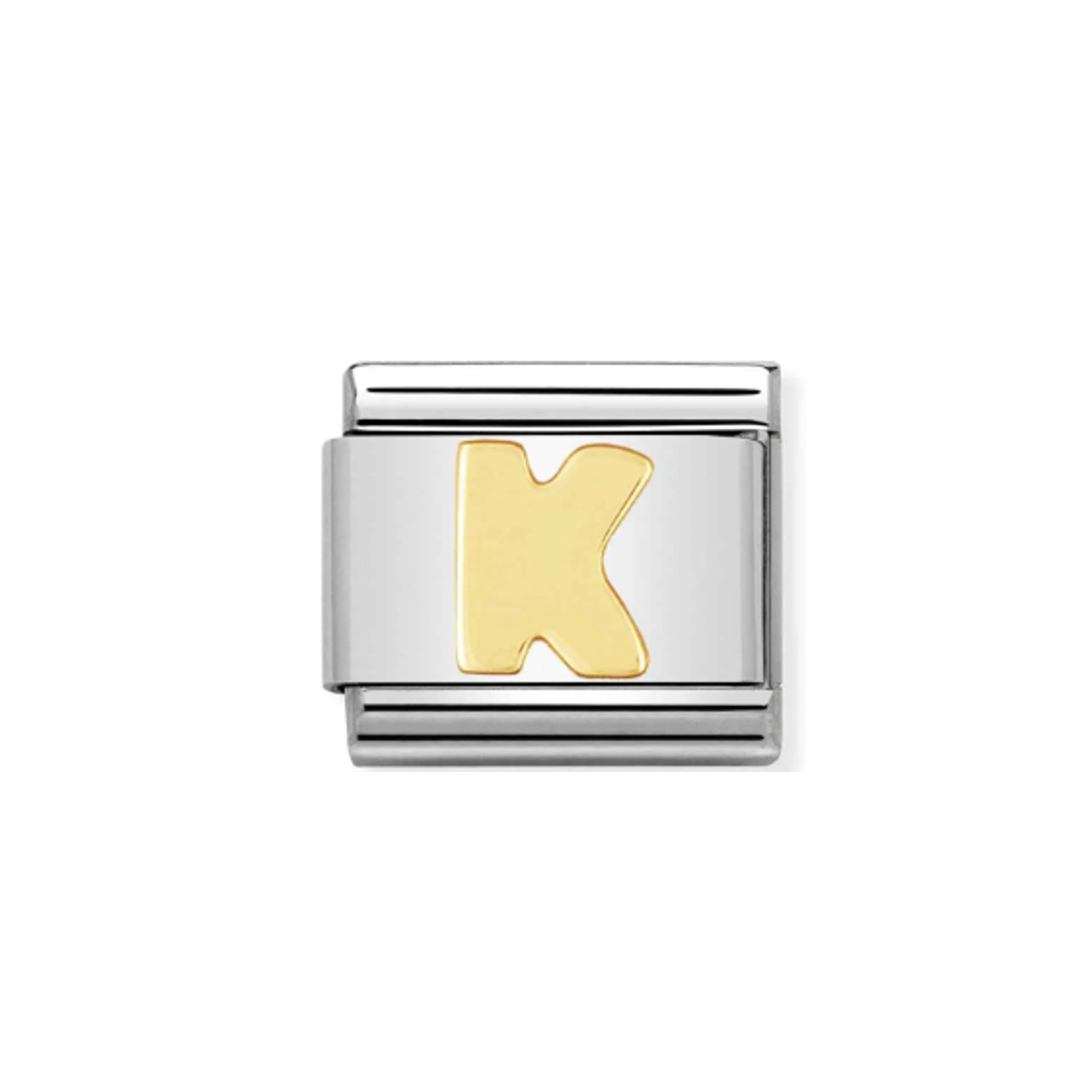 Nomination Composable 030101/11 Letter K Classic Letters