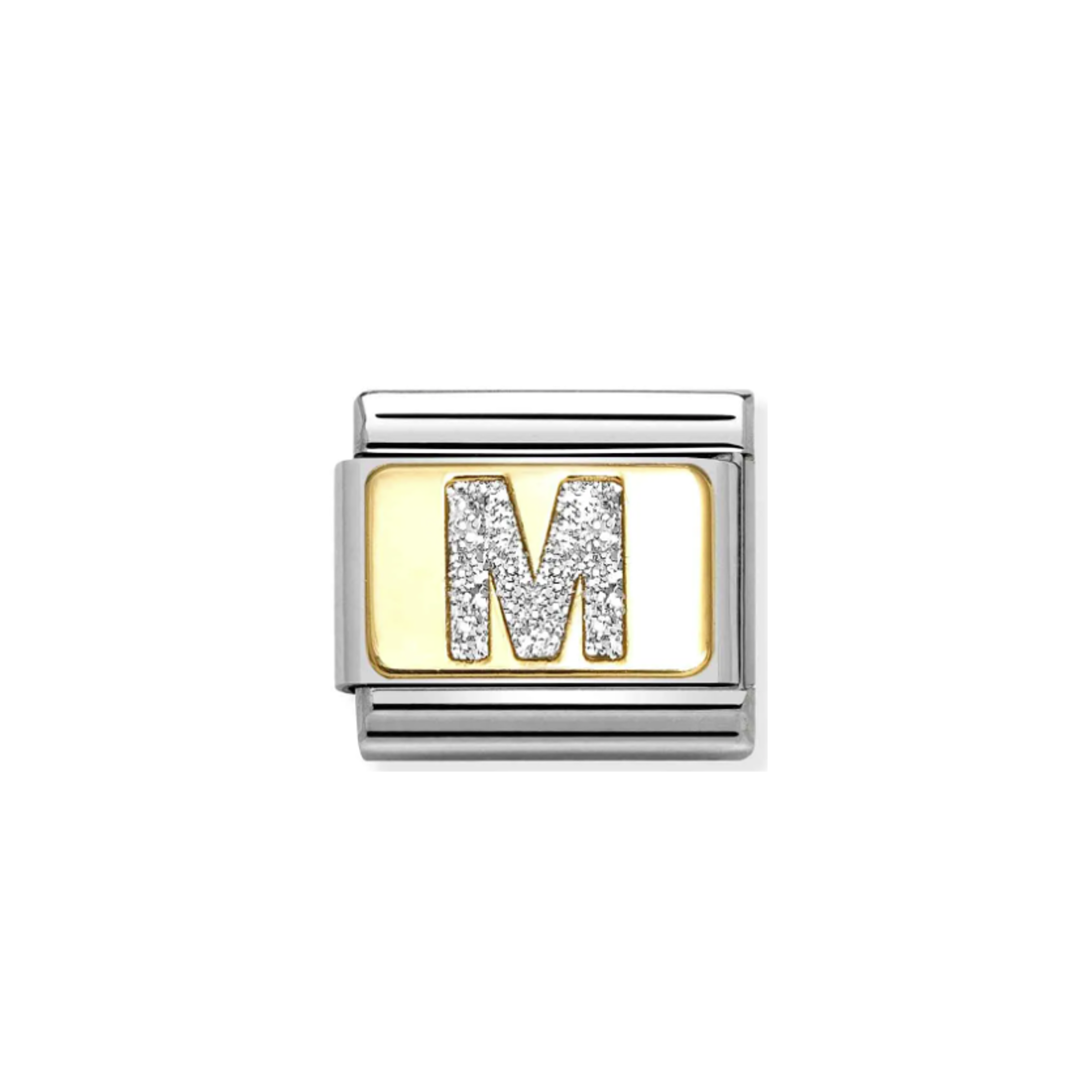 Nomination Composable 030291/13 Glitter Letter M