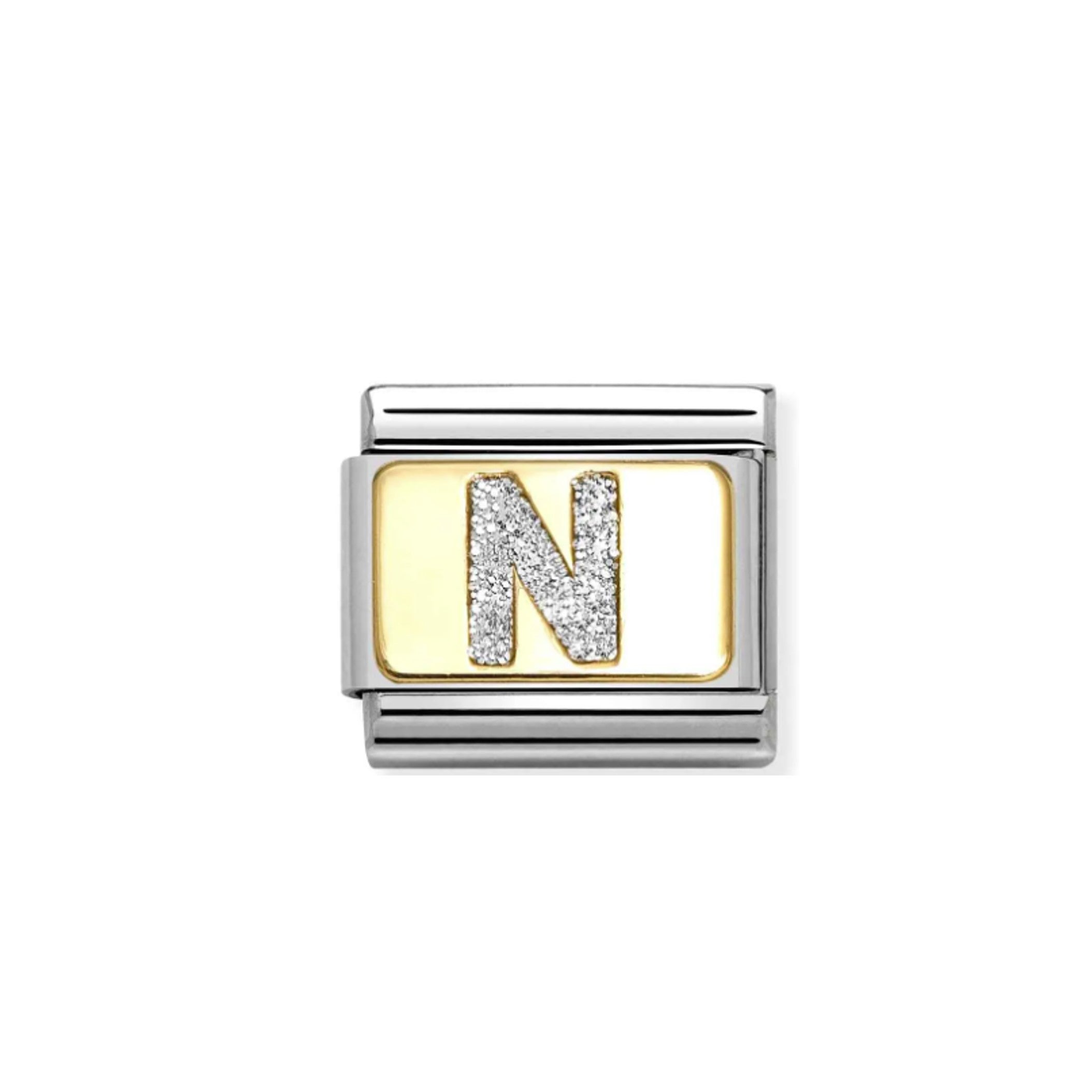 Nomination Composable 030291/14 Glitter Letter N