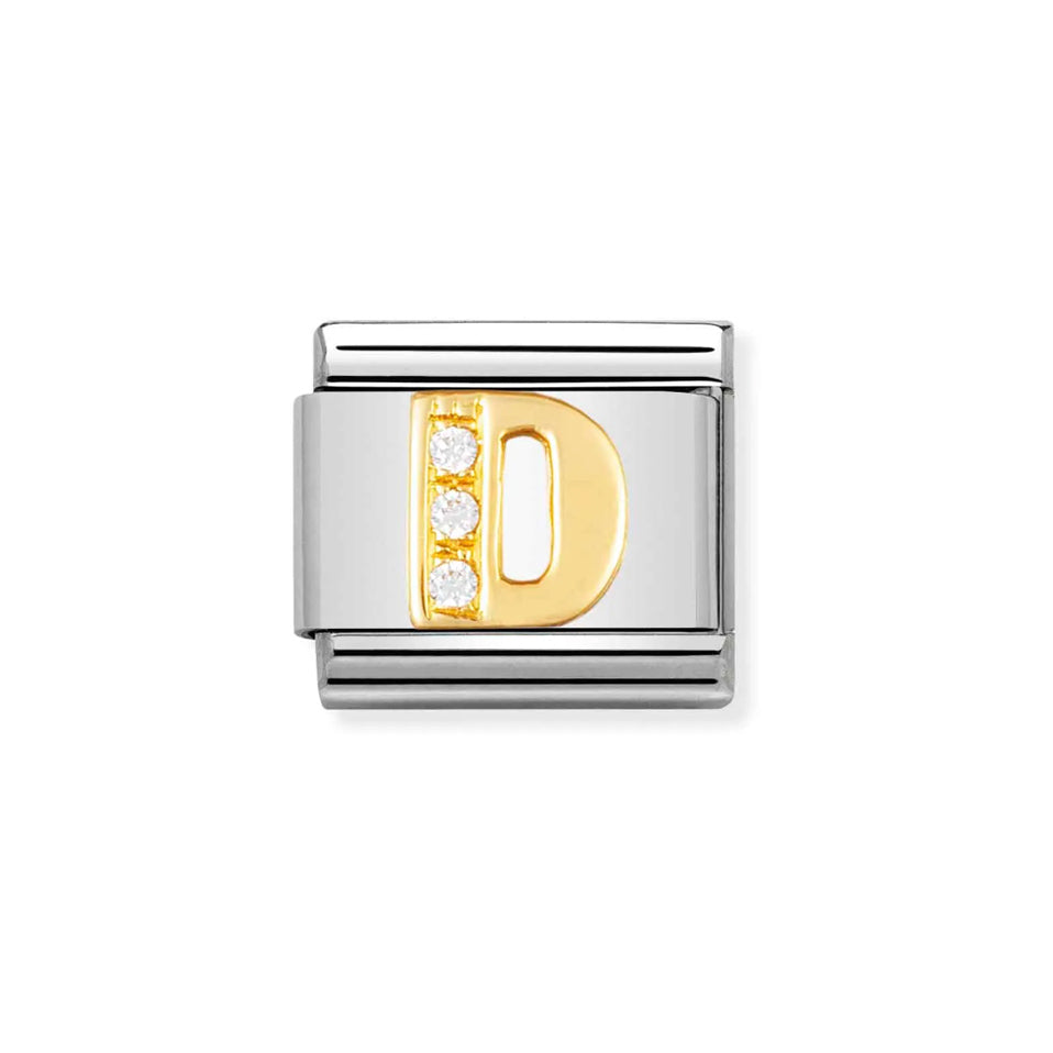 Nomination Composable 030301/04 Cubic Zirconia D