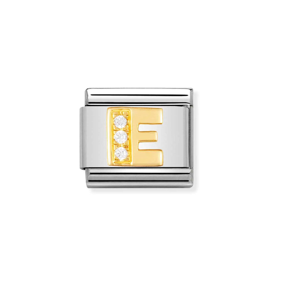 Nomination Composable 030301/05 Cubic Zirconia E