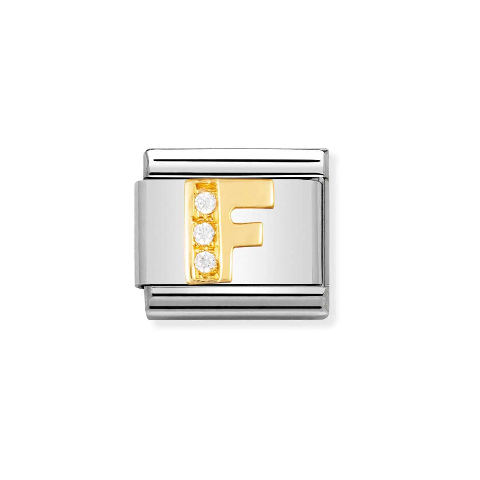 Nomination Composable 030301/06 Cubic Zirconia F