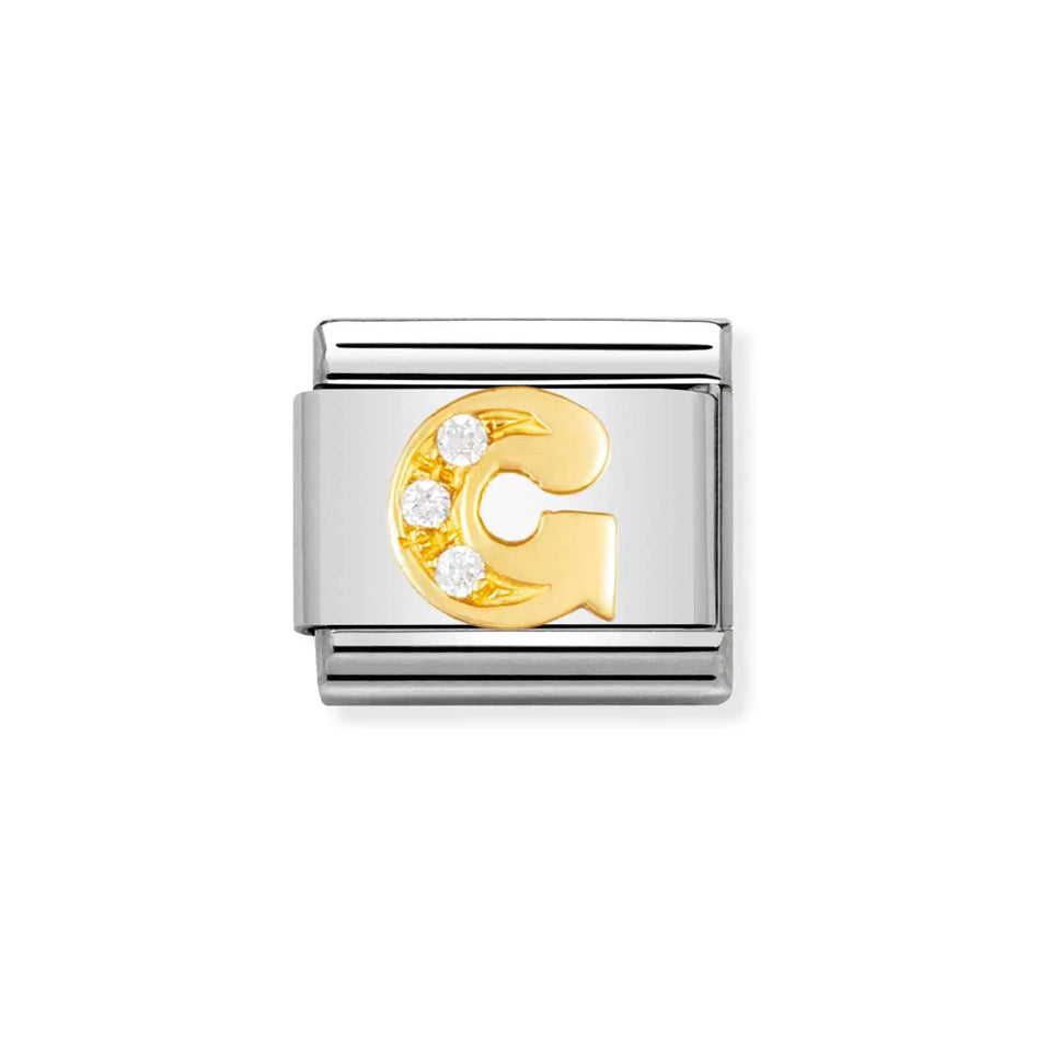 Nomination Composable 030301/07 Cubic Zirconia G