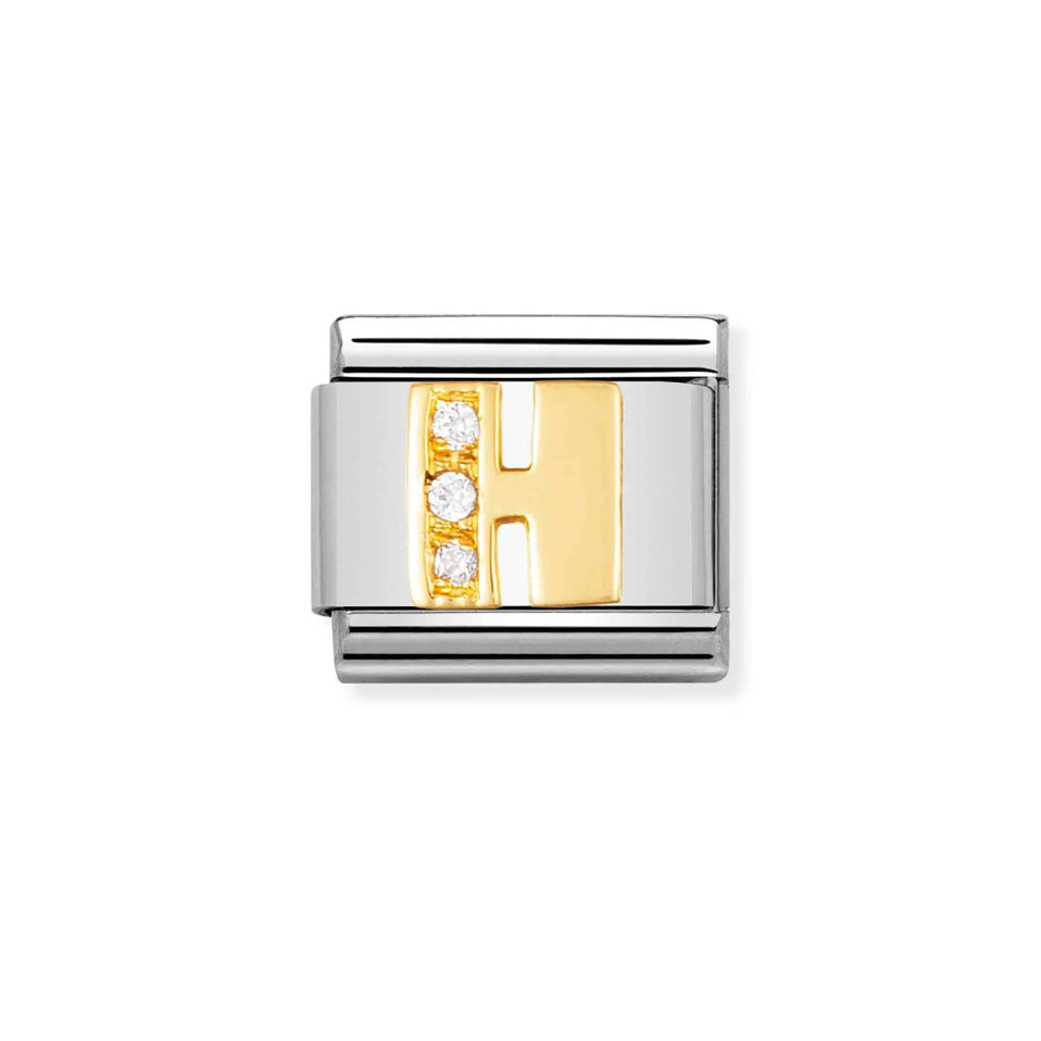 Nomination Composable 030301/08 Cubic Zirconia H