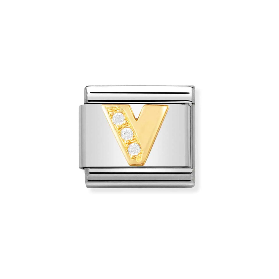 Nomination Composable 030301/22 Cubic Zirconia V