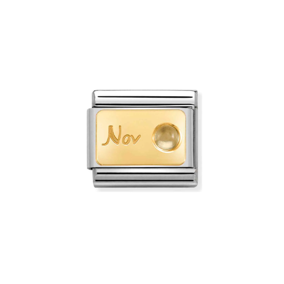 Nomination Composable 030519/11 November Citrine