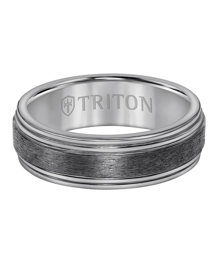 Triton 11-6176TA7-G.00 T89 7mm Tantalum Ring