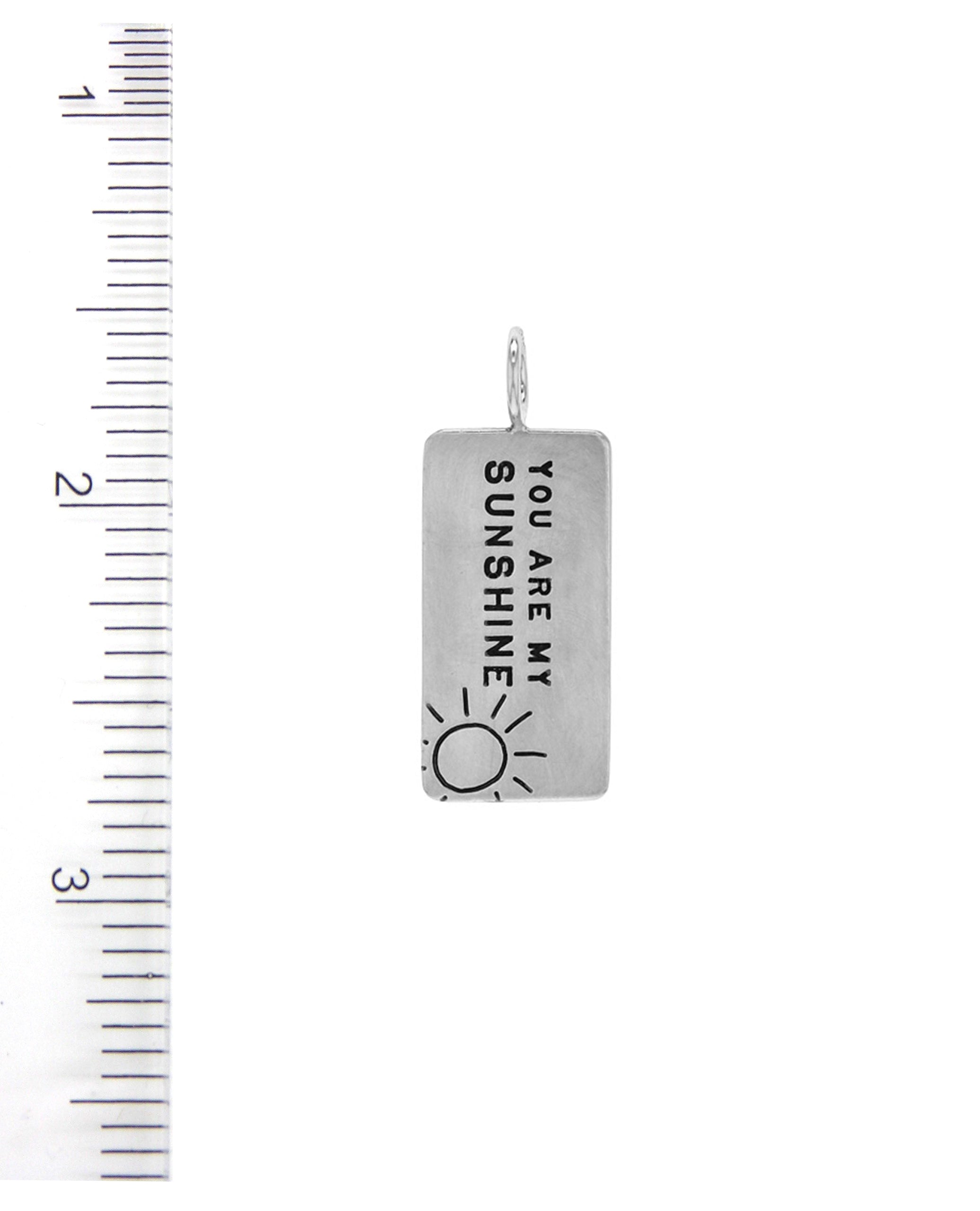 Heather B. Moore CH10250P.73538 You are My Sunshine ID Tag