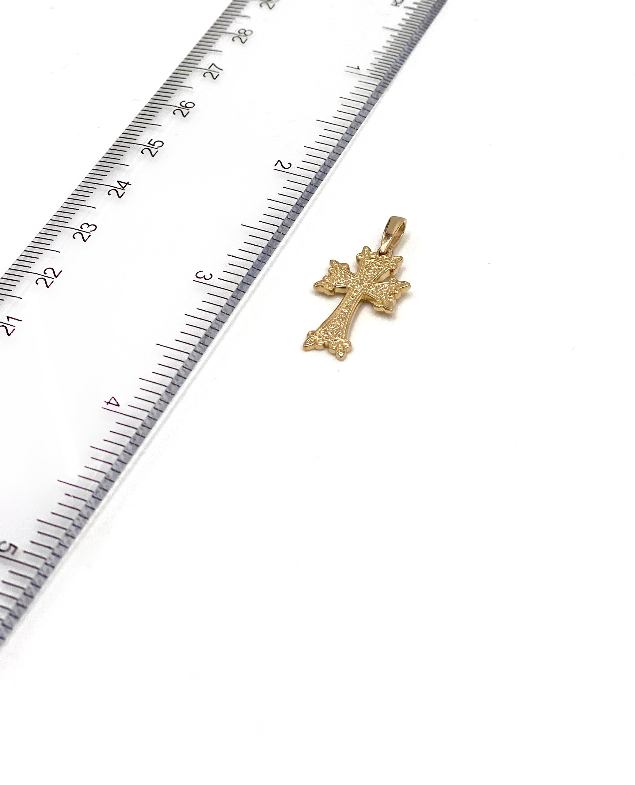 Armenian Cross in 14K Yellow Gold