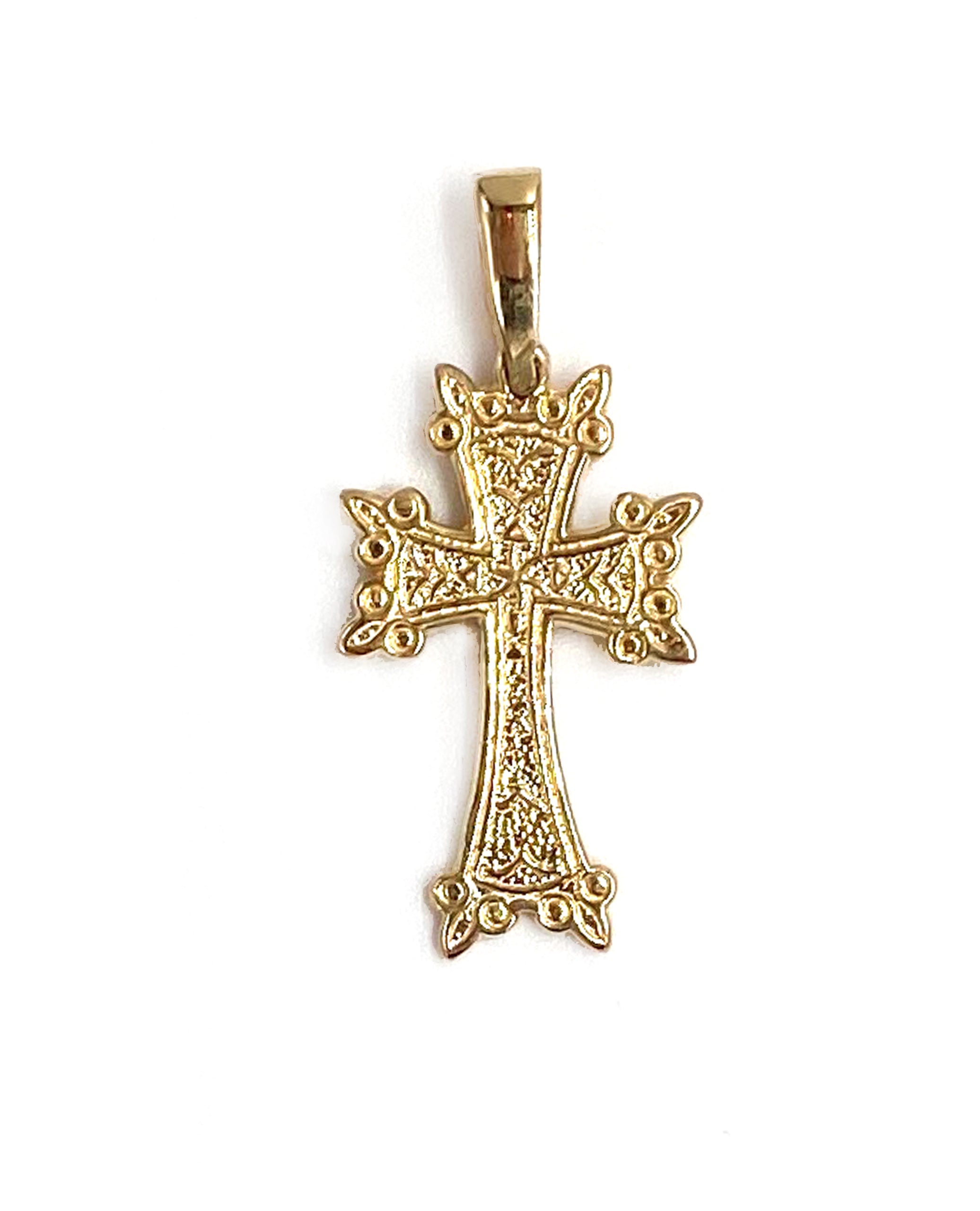 Armenian Cross in 14K Yellow Gold