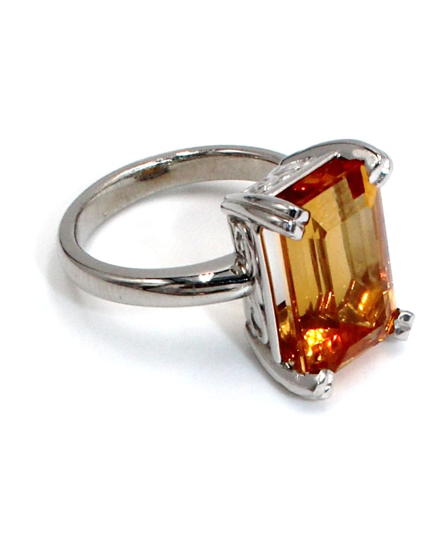 Citrine Ring 7.68 Carats
