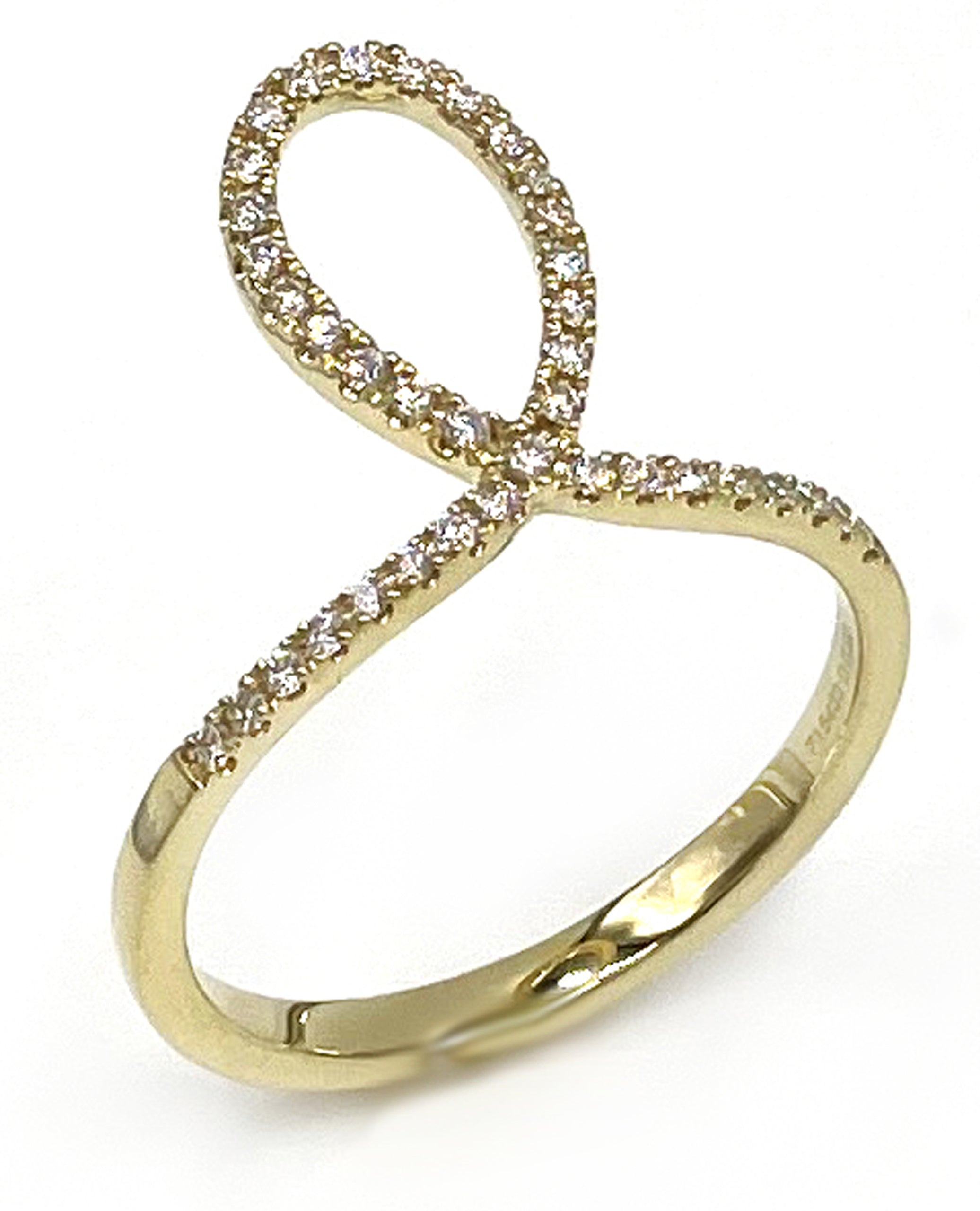 Simon G. 18K Yellow Gold Twist Ring