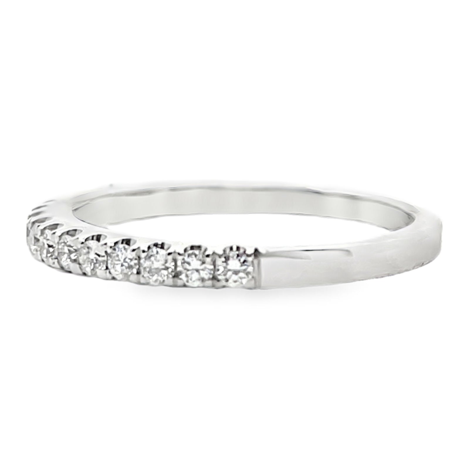Simon G. 18K White Gold 0.30 Carat Diamond Wedding Band