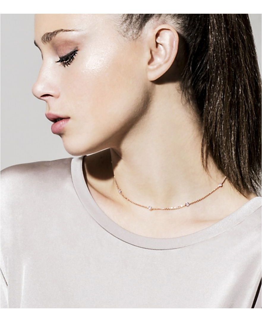 Nomination 146642 039 Sterling Silver with Rose Gold Overlay