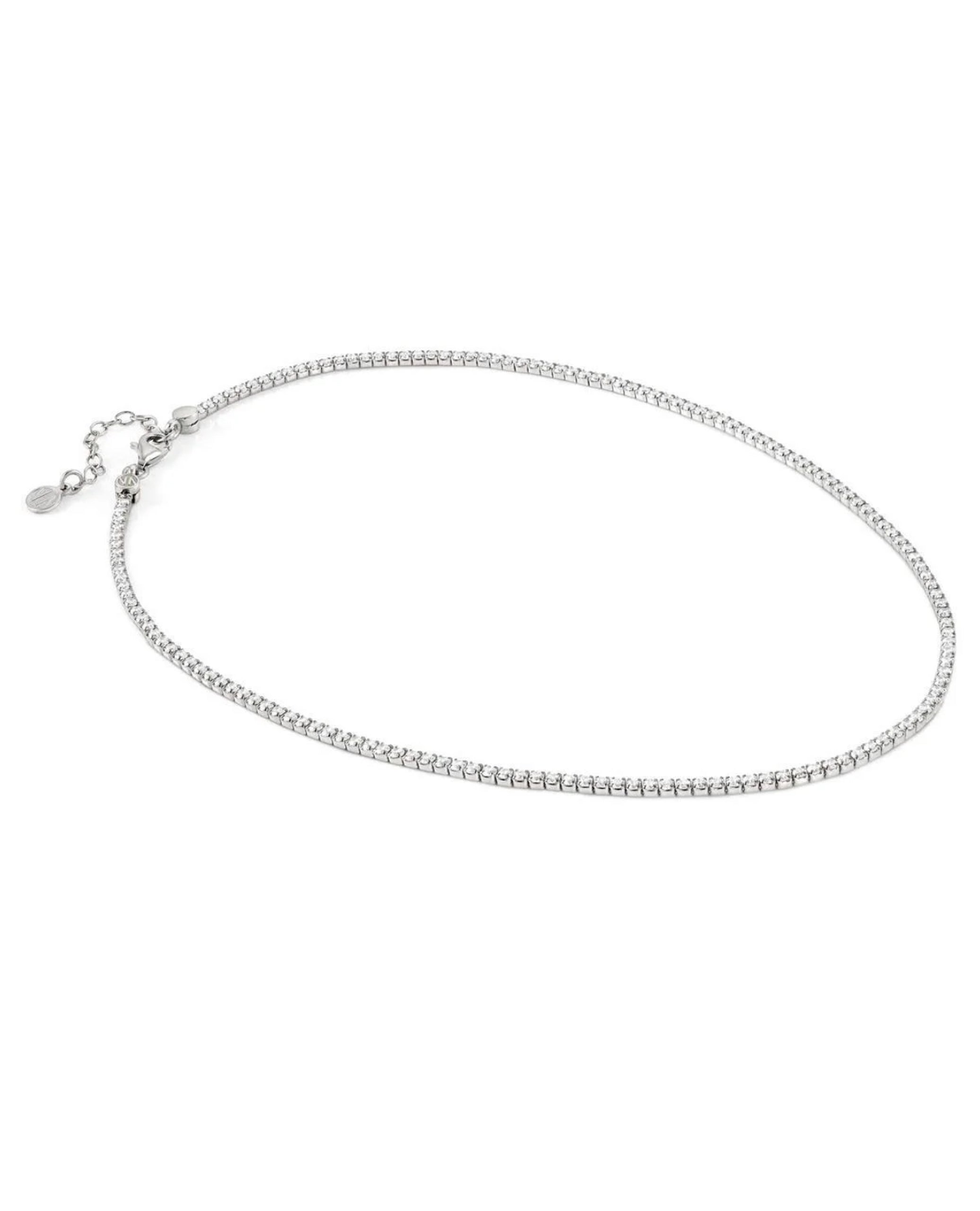 Nomination 148603/010 "Chic & Charm" Sterling Silver Tennis Necklace