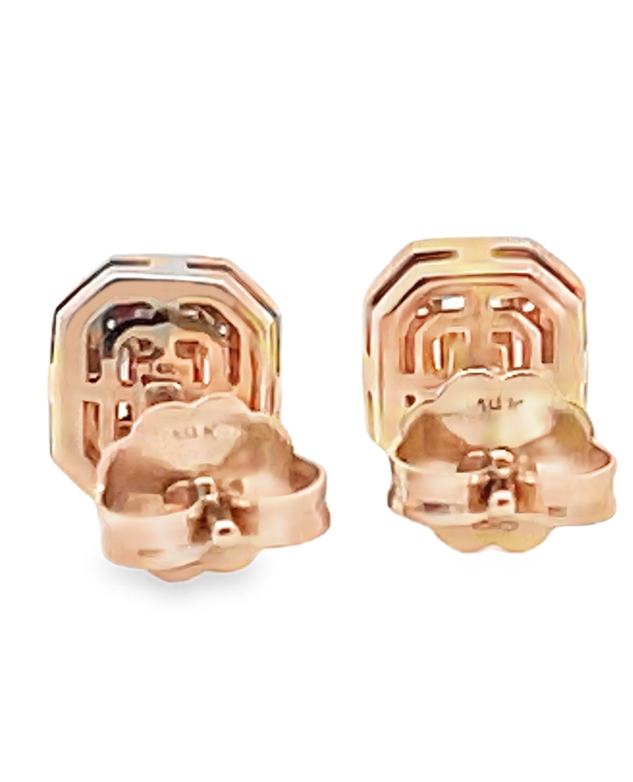 Allison Kaufman 14K Yellow Gold Diamond Stud Earrings