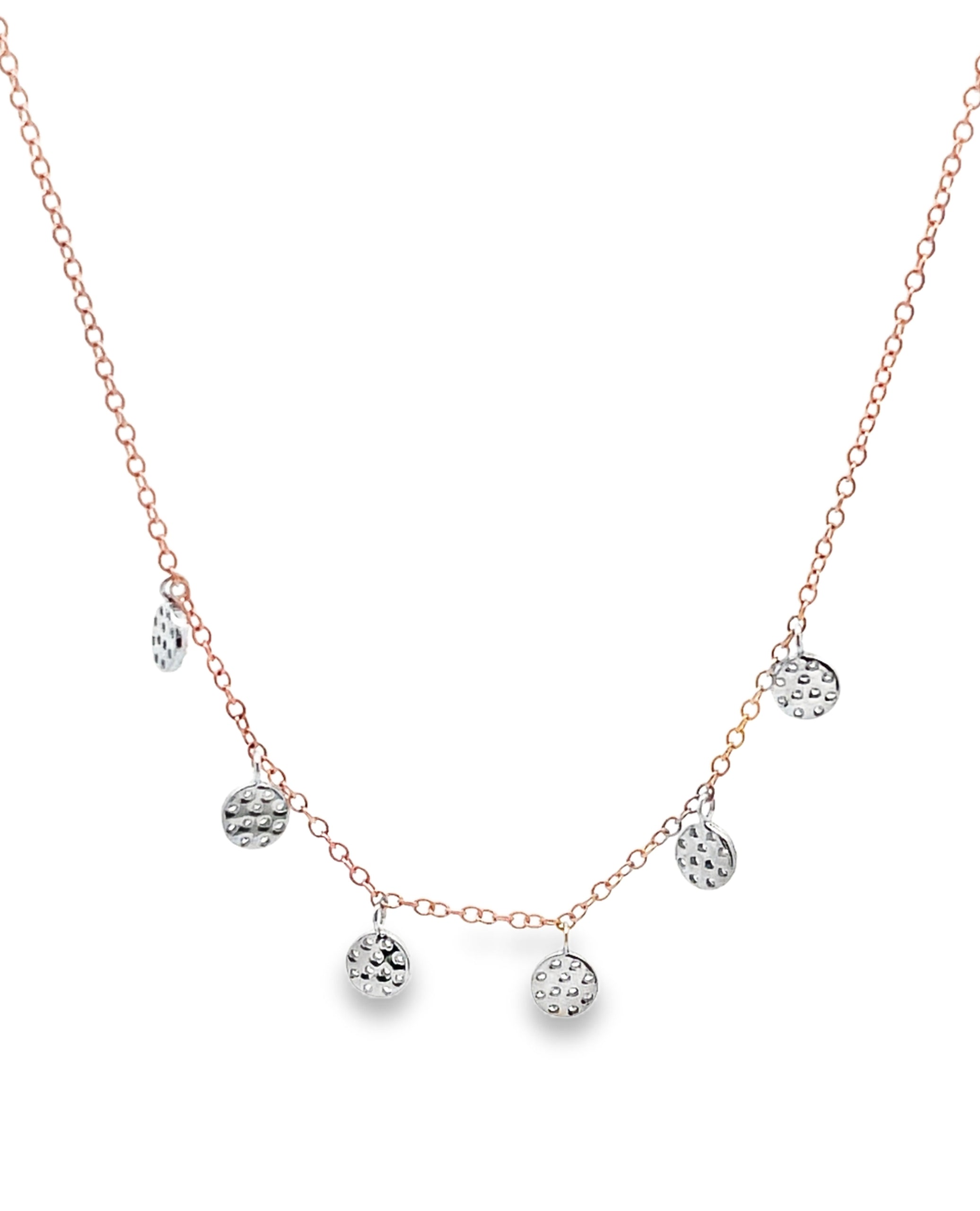 Meira T 14K Rose Gold Diamond Layering Necklace