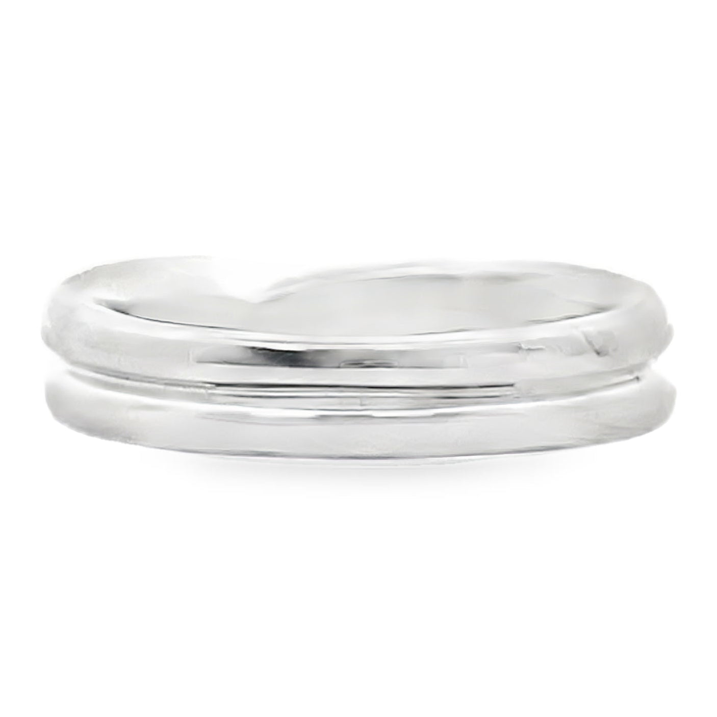 Vanna K 18K White Gold Half-Way Diamond Overlapping Criss Cross Twist