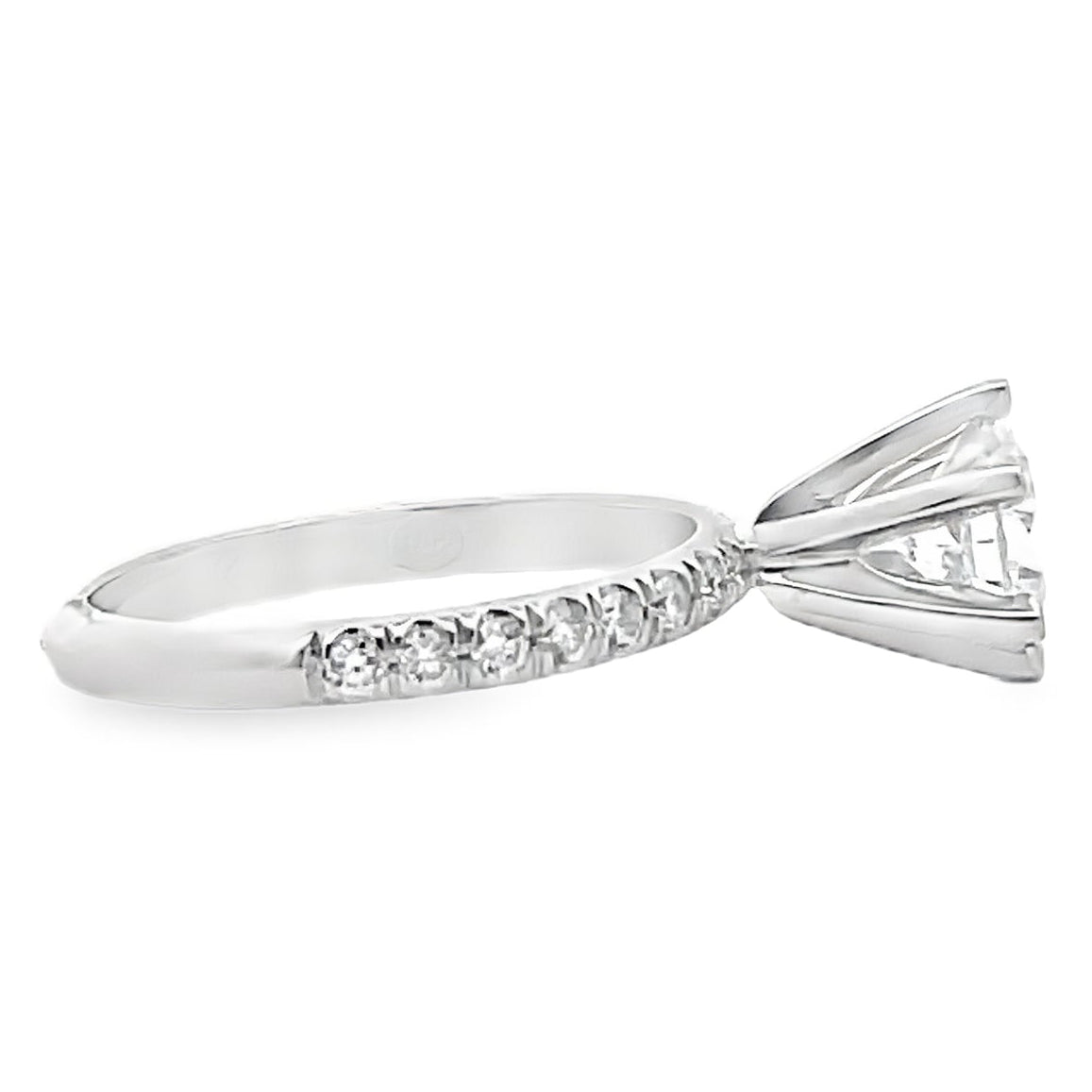 Vanna K 18RGL02DCZ Engagement Ring Setting
