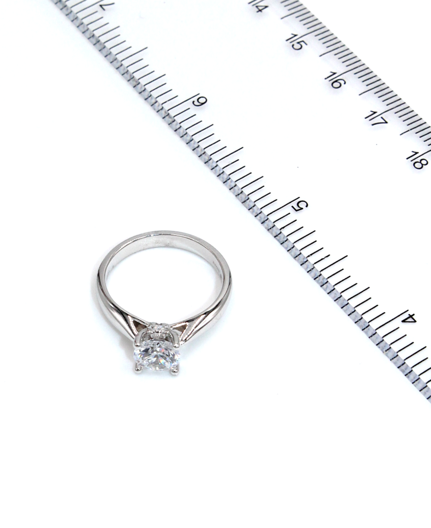 Ritani 1RZ7244CR14 Solitaire Engagement Ring Setting