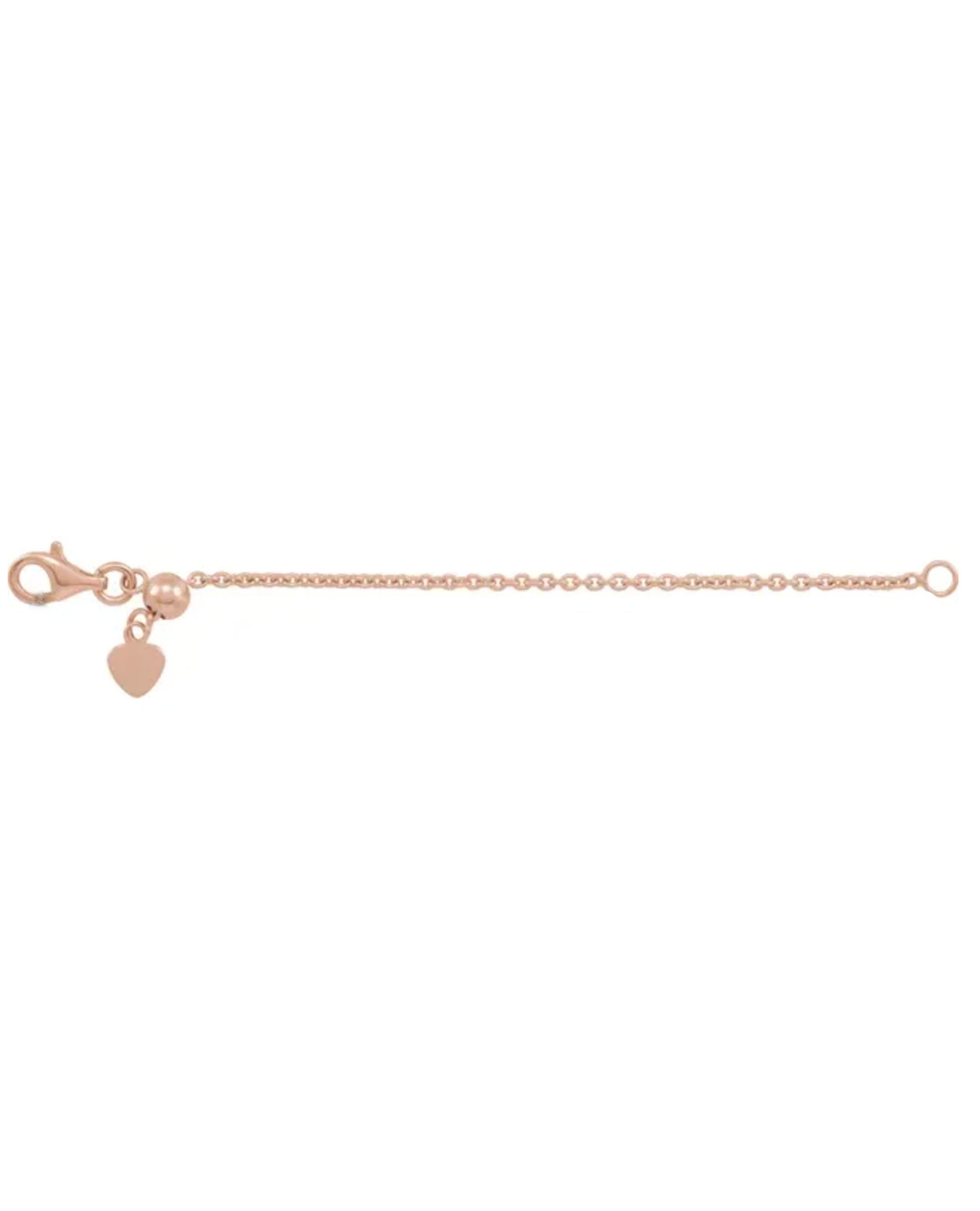 14K Rose Gold Adjustable Chain Extender