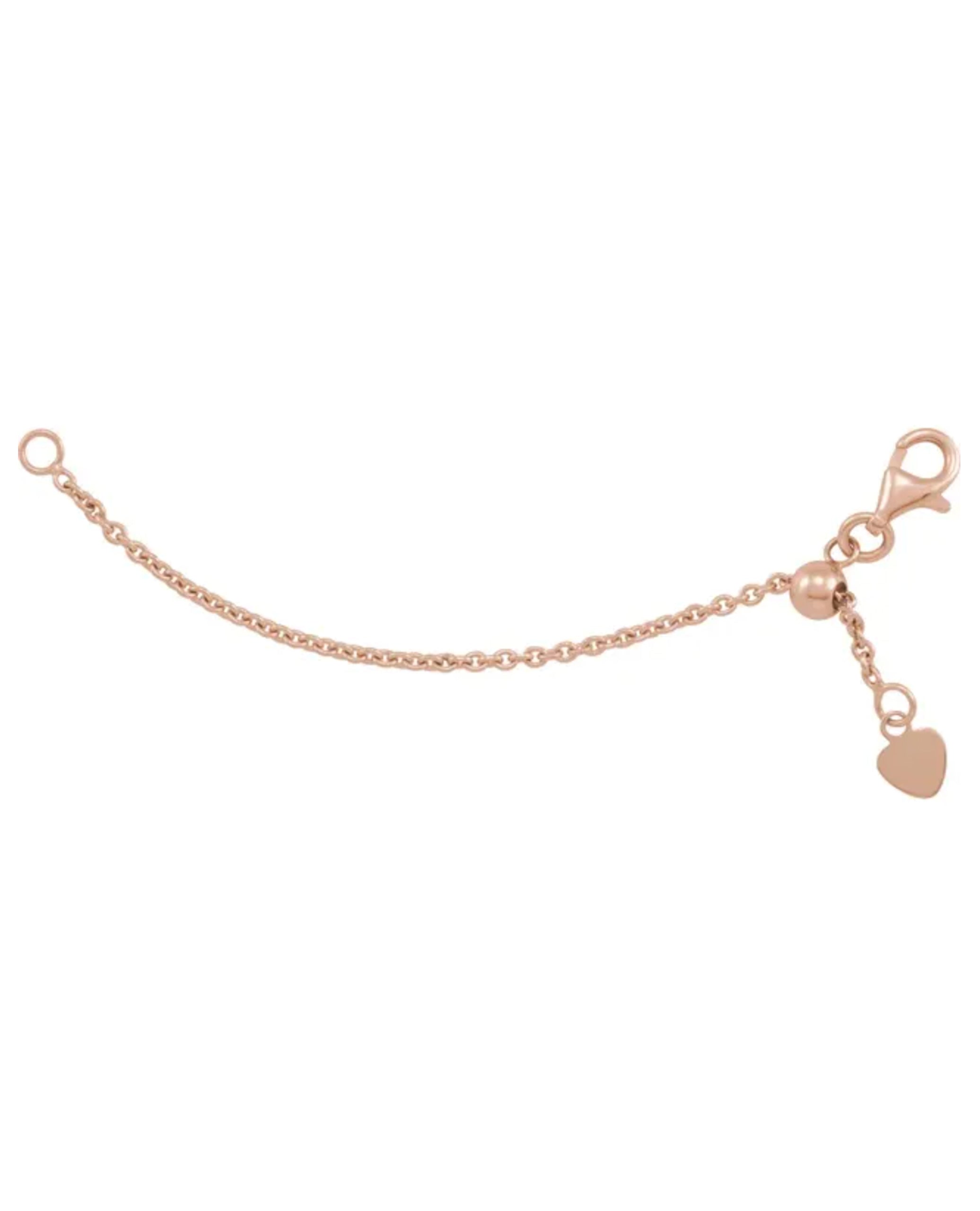 14K Rose Gold Adjustable Chain Extender