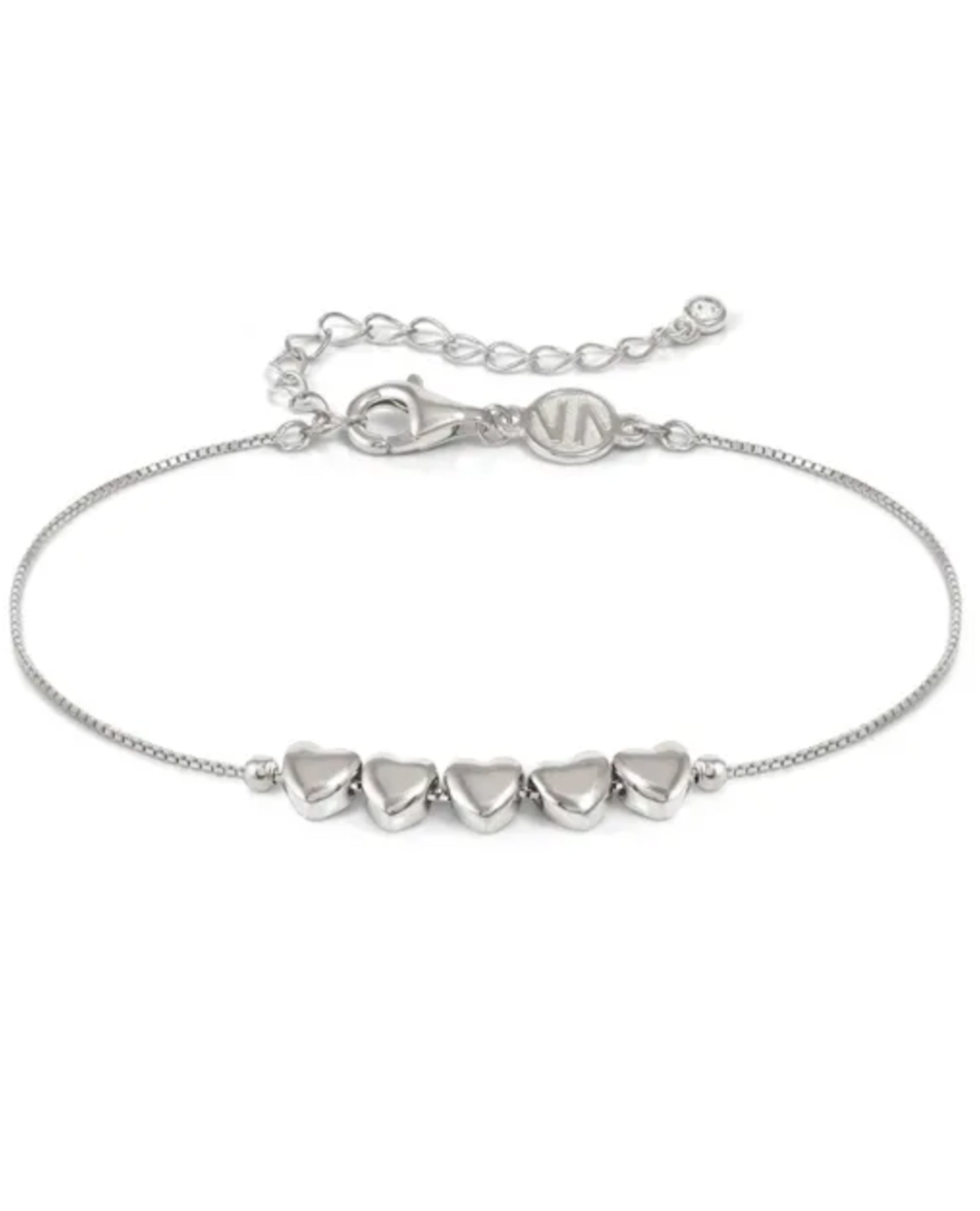 Nomination 241303/004 Armonica Bracelet 5 Heart Silver