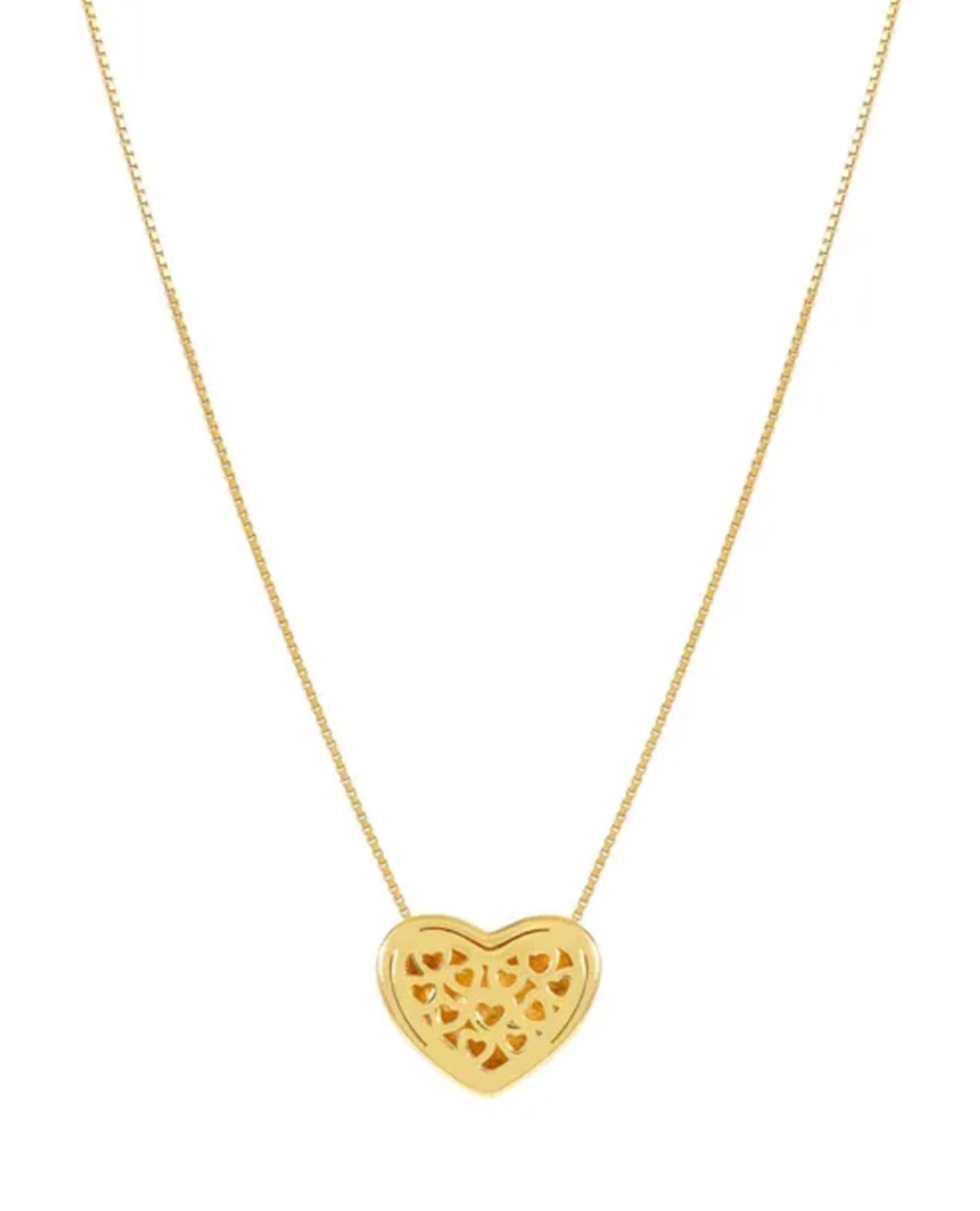 Nomination 241306/006 Armonica Necklace Large Heart Gold