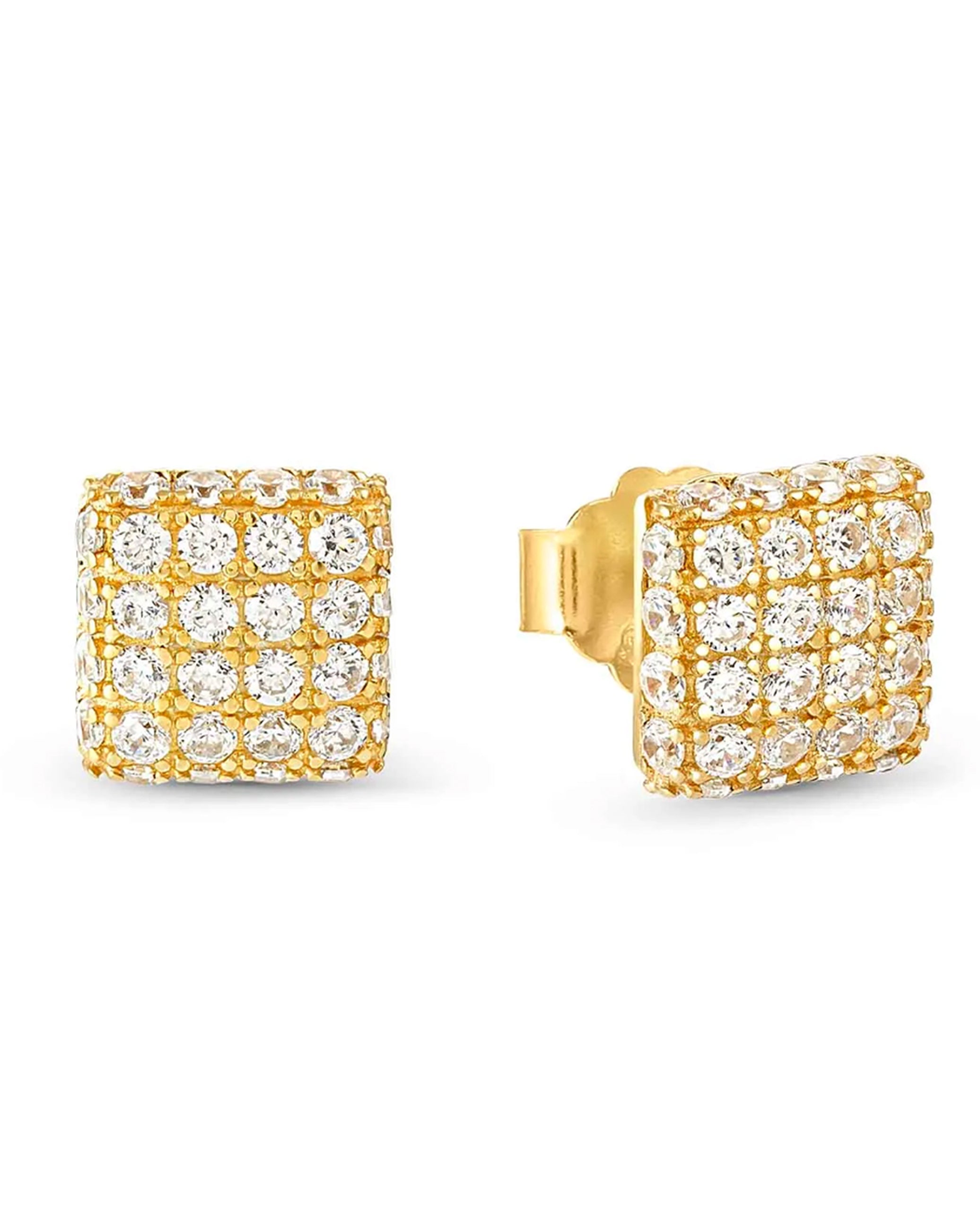 Nomination 242408/012 Enigmatic Shine Earrings with CZ Yellow Gold