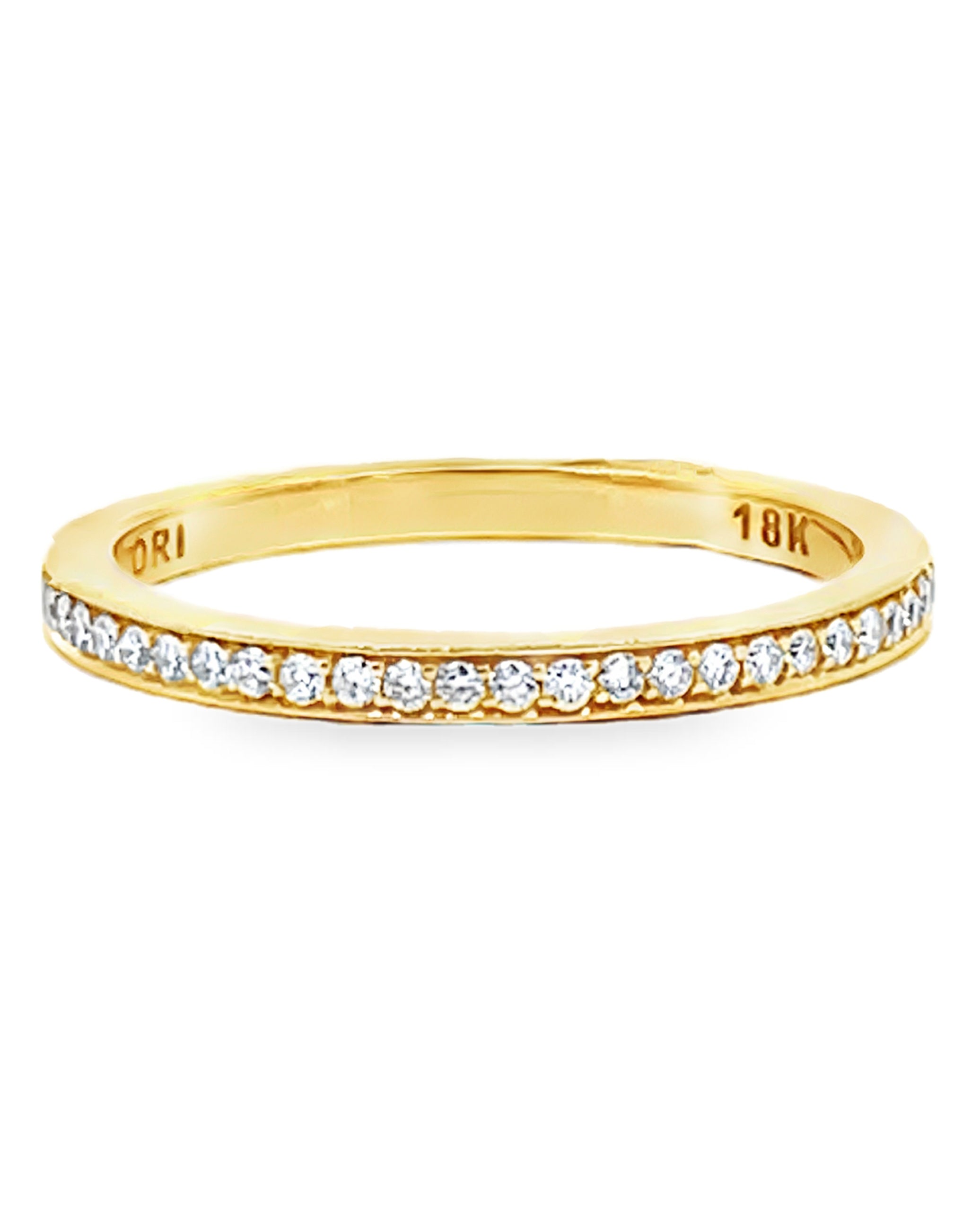 Tacori 2630 Dantela Band in 18K Yellow Gold with Diamonds 0.27 Carats