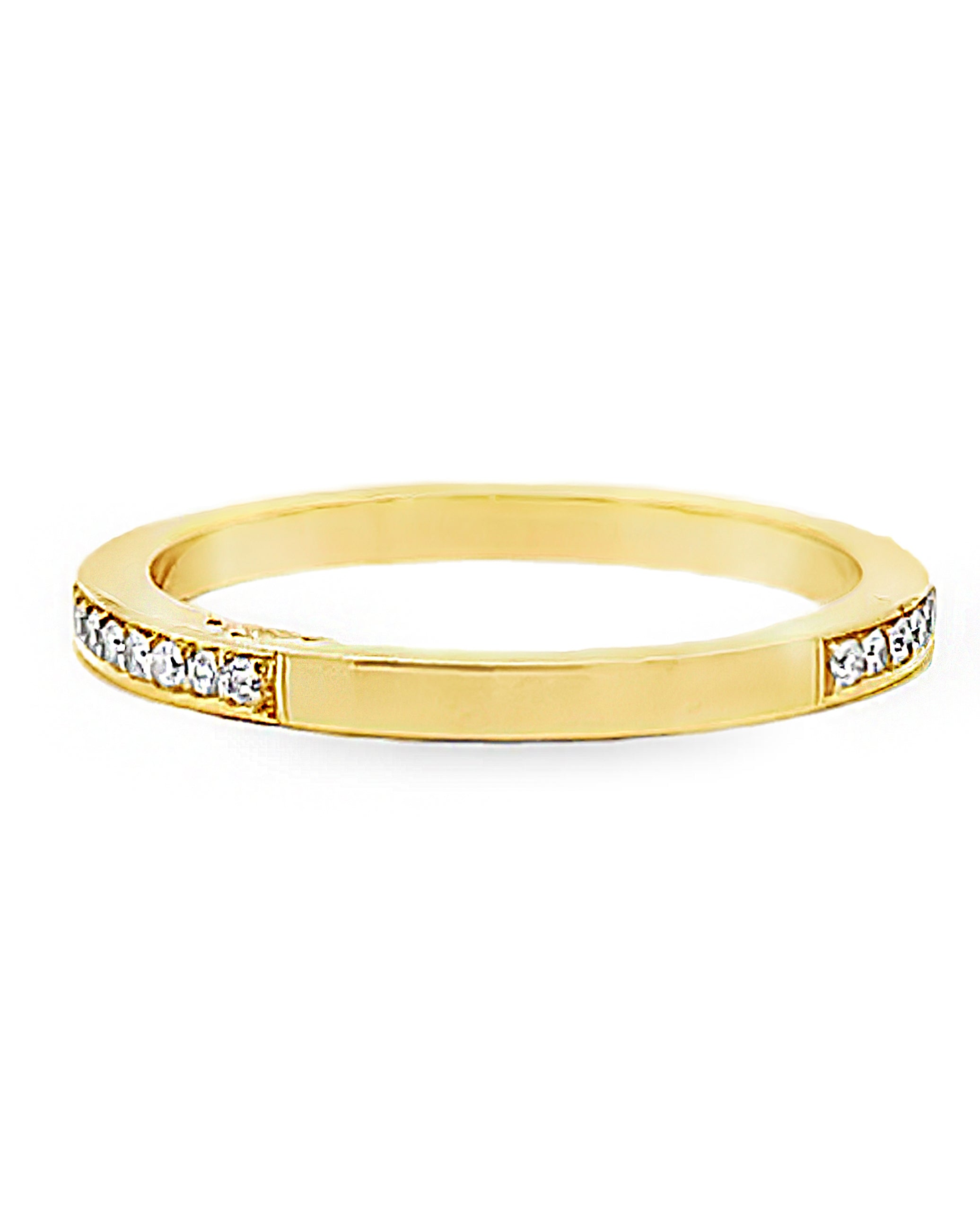 Tacori 2630 Dantela Band in 18K Yellow Gold with Diamonds 0.27 Carats