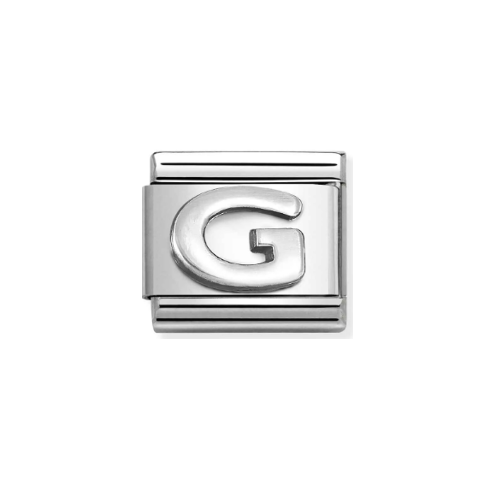 Nomination Composable 330113/07 Silver G Initial