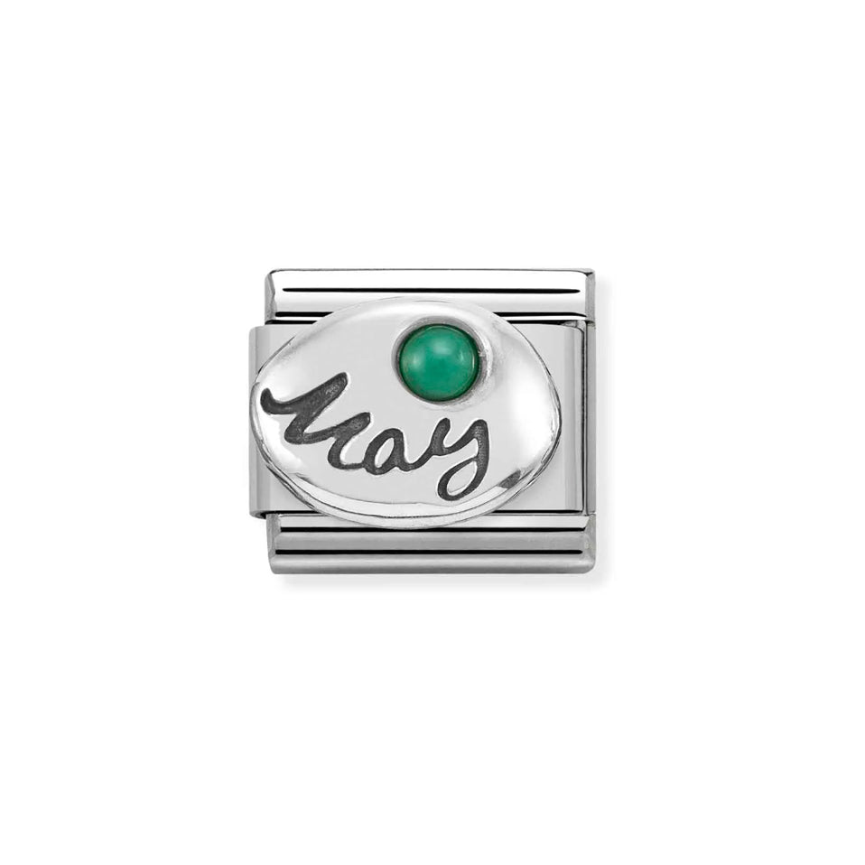 Nomination Composable 330505/05 May Emerald Classic Symbols Charm