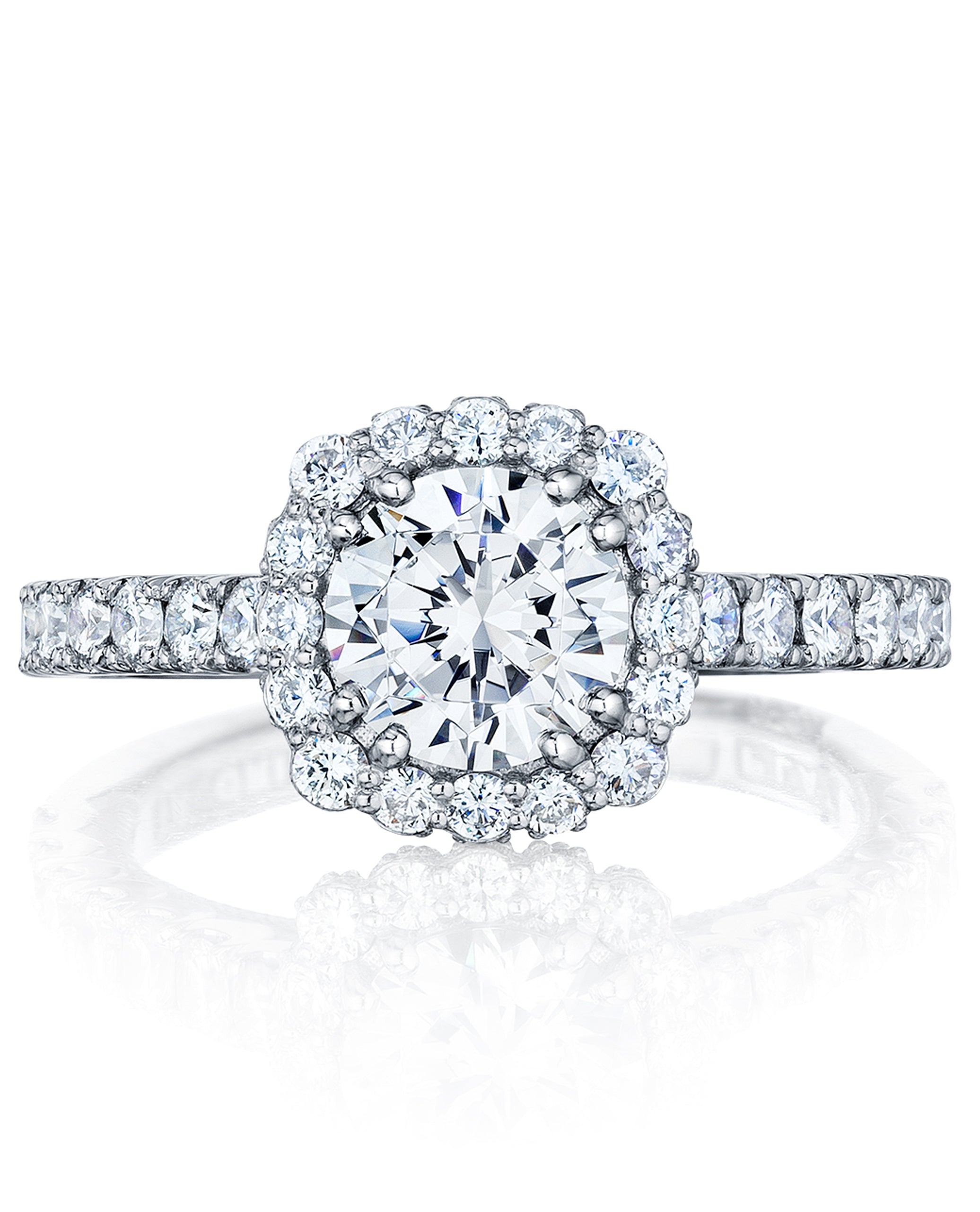 Tacori 37-2 CU 6W Full Bloom Engagement Ring