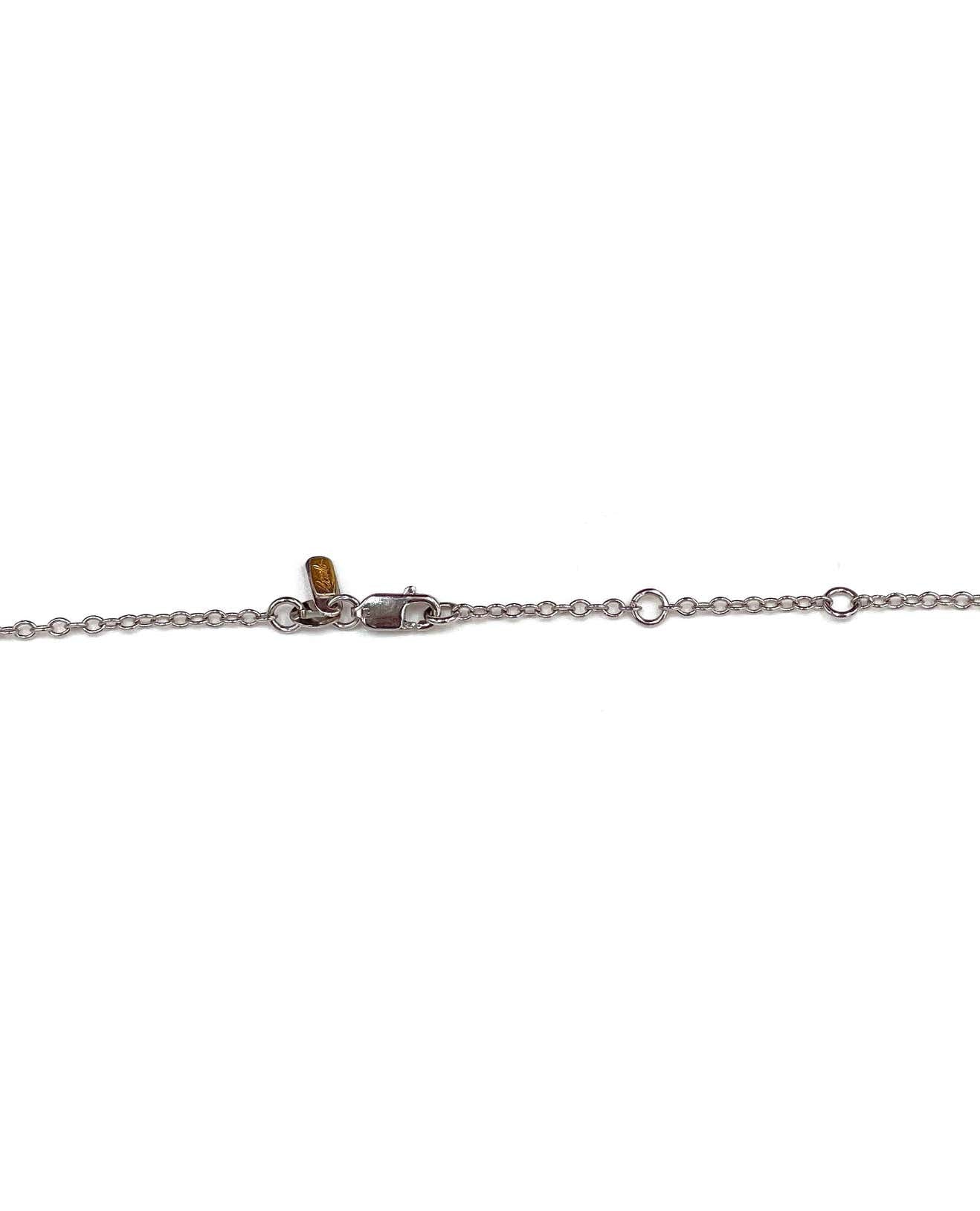 18K White Gold Diamond Recarlo Bib Necklace