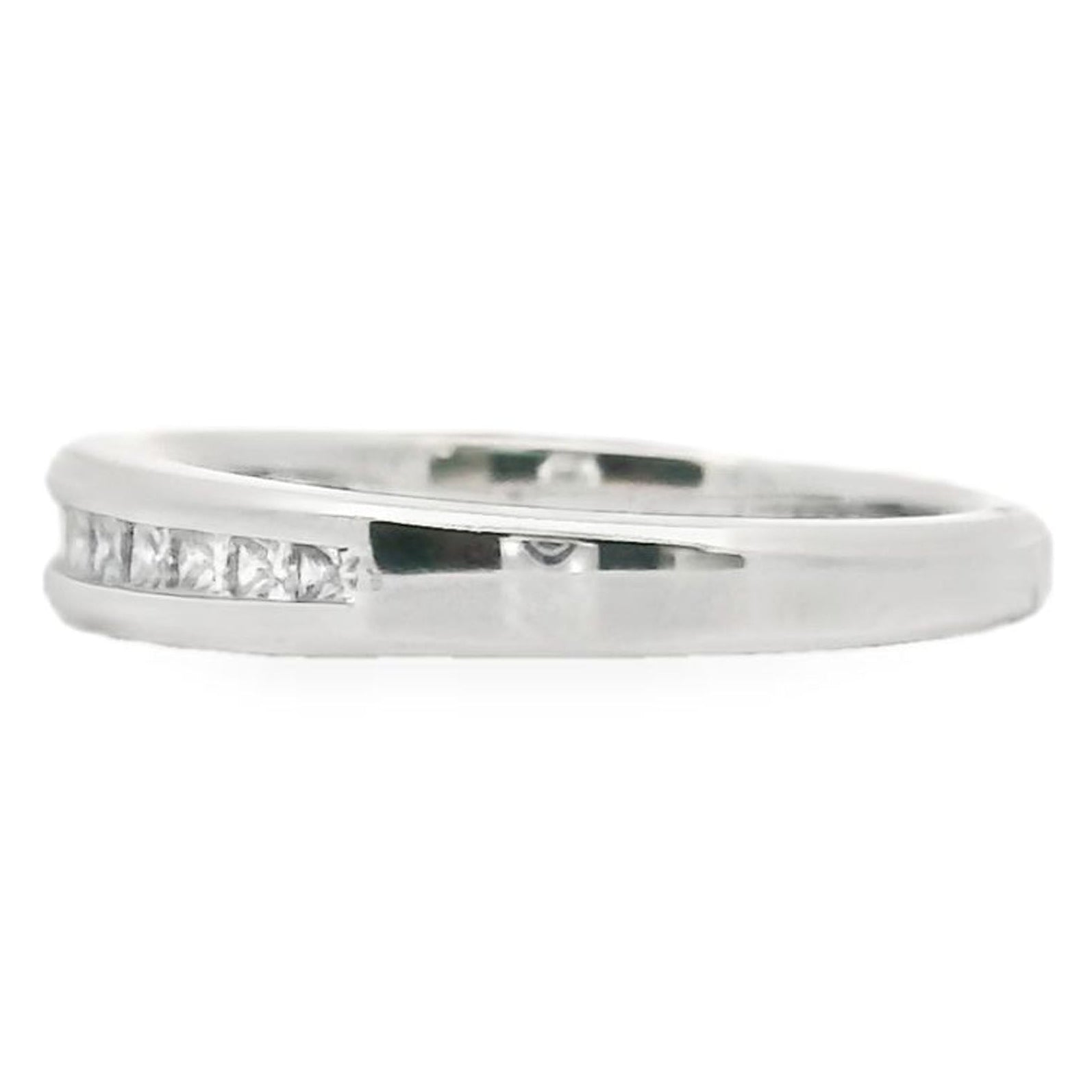 Platinum Scott Kay 'Contemporary' Band with Diamonds 0.34 Carats