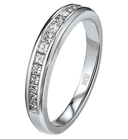 Platinum Scott Kay 'Contemporary' Band with Diamonds 0.34 Carats