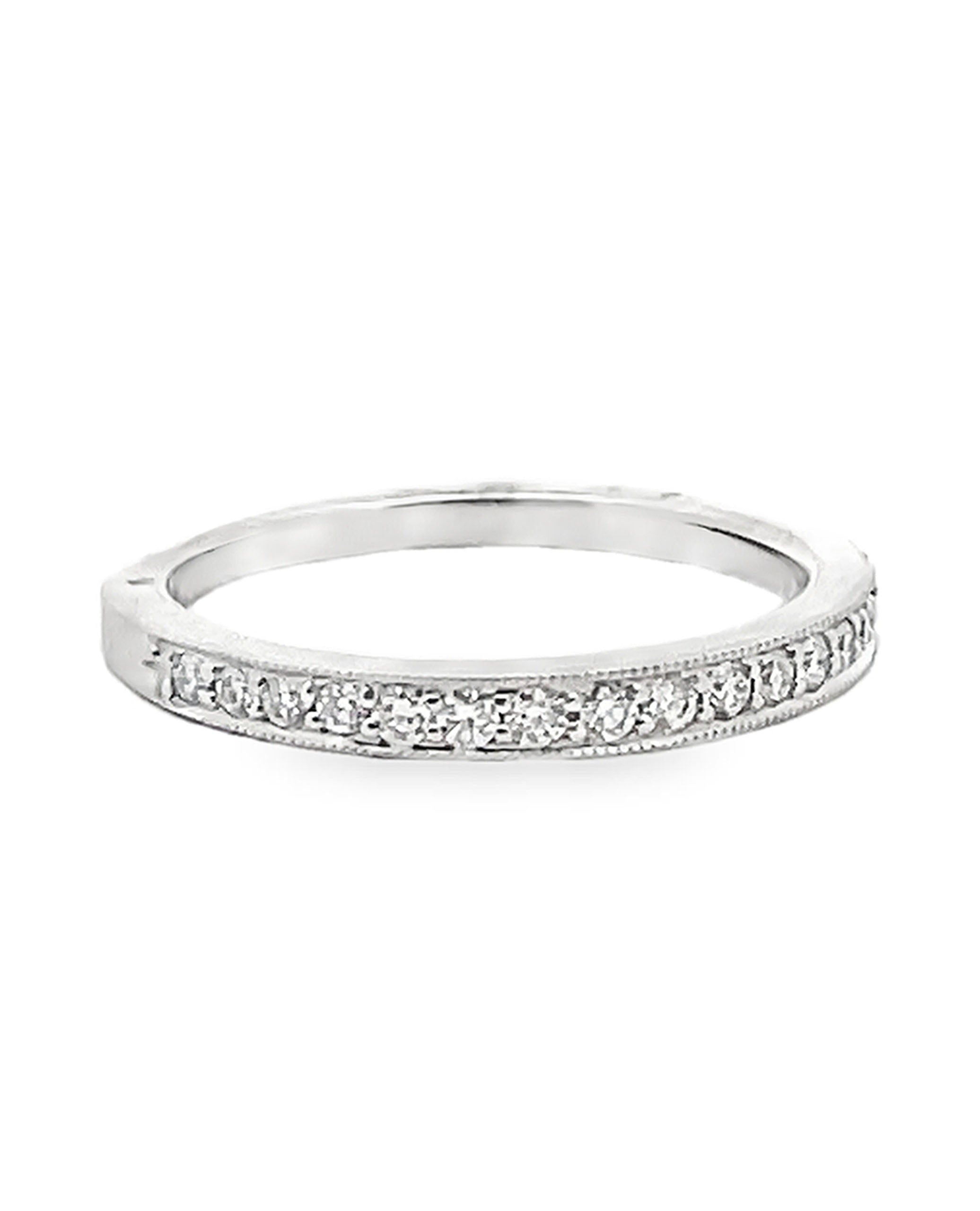 Platinum Scott Kay 'Contemporary' Band with Diamonds