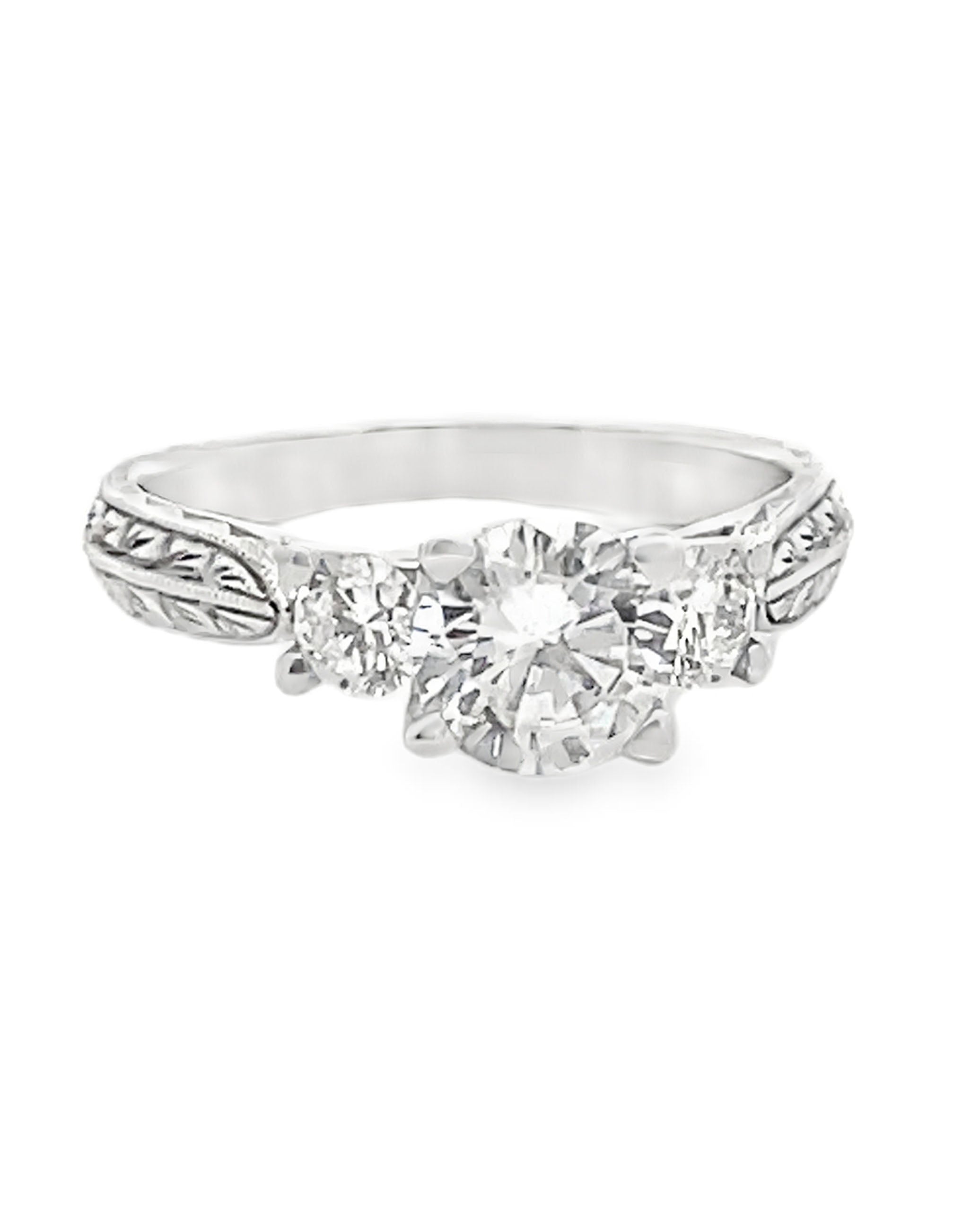 Scott Kay Vintage Crown Engagement Ring M1129