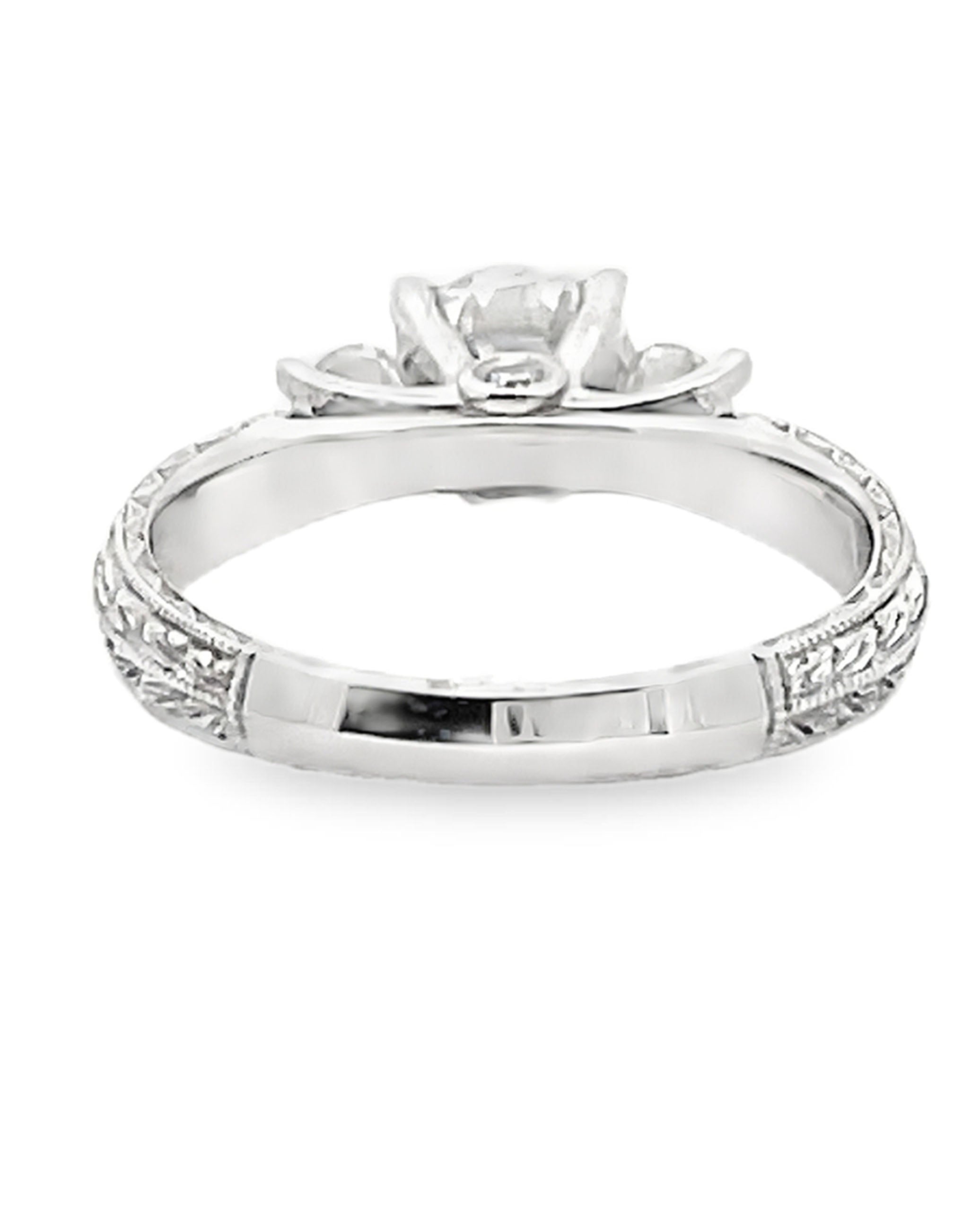 Scott Kay Vintage Crown Engagement Ring M1129