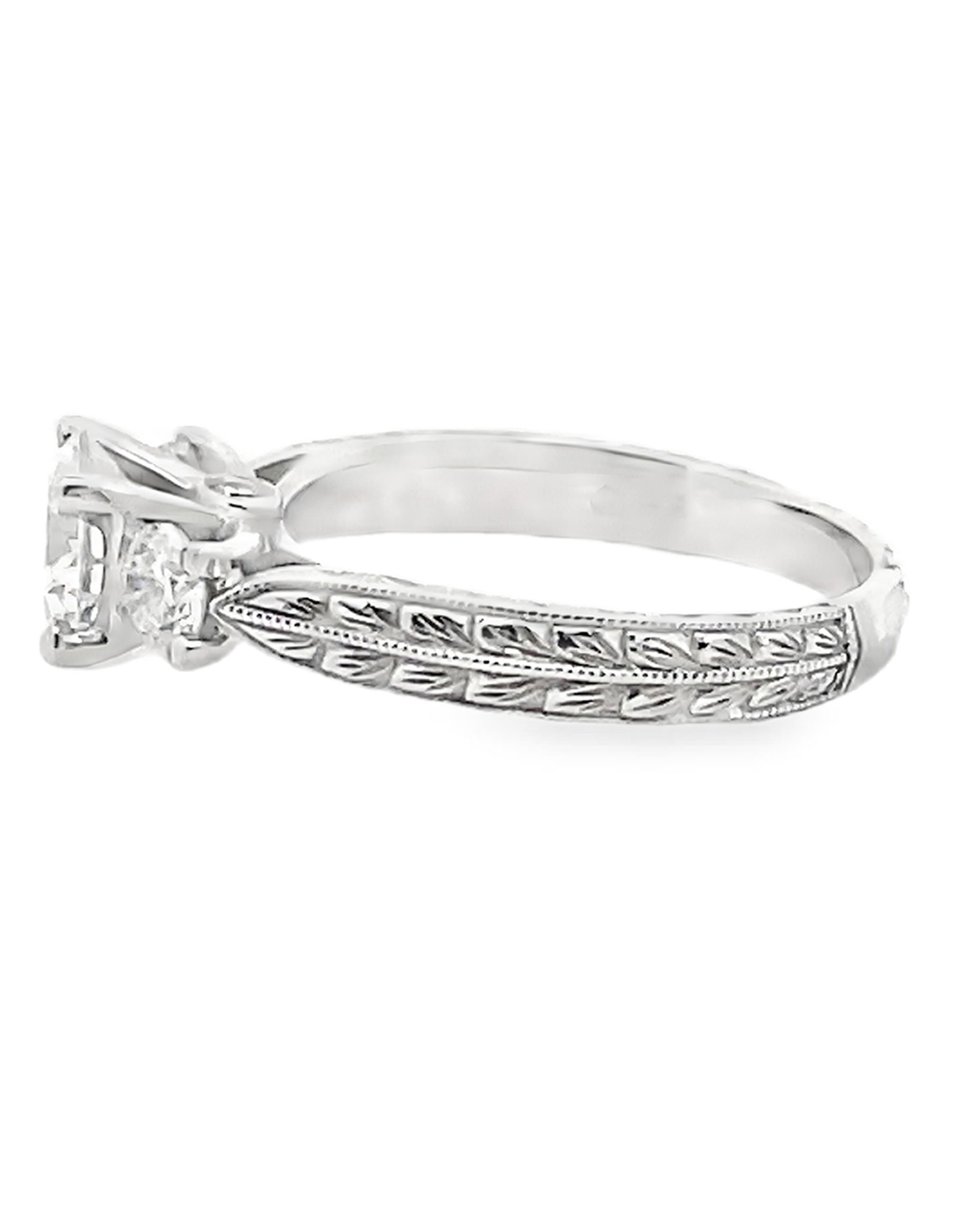 Scott Kay Vintage Crown Engagement Ring M1129