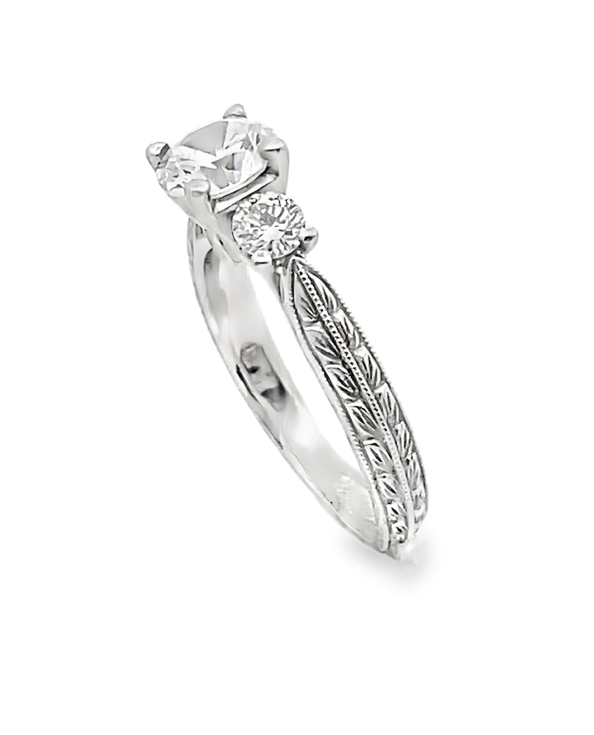 Scott Kay Vintage Crown Engagement Ring M1129