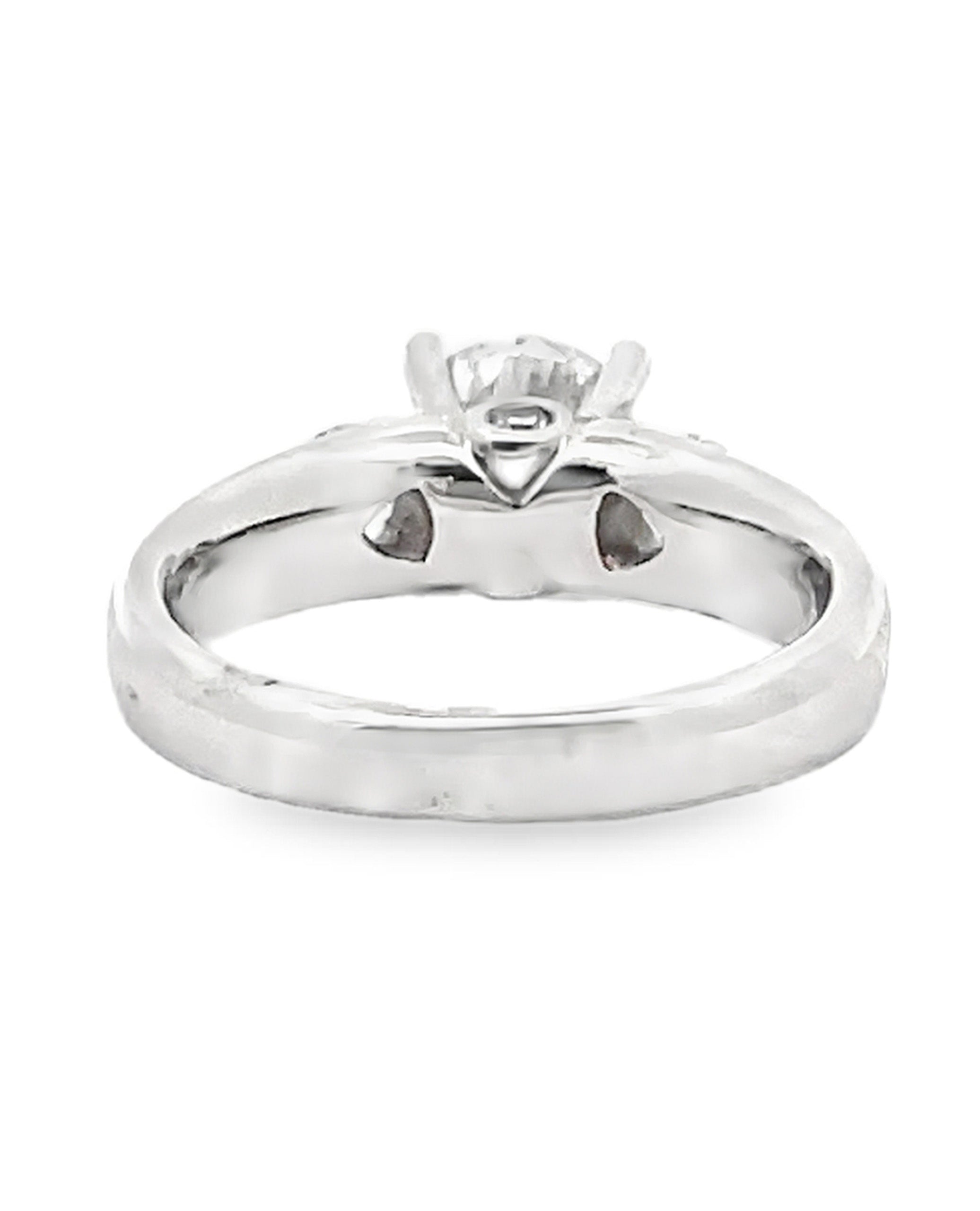 Scott Kay M1082 Contemporary Platinum Engagement Ring with 0.46 Carats