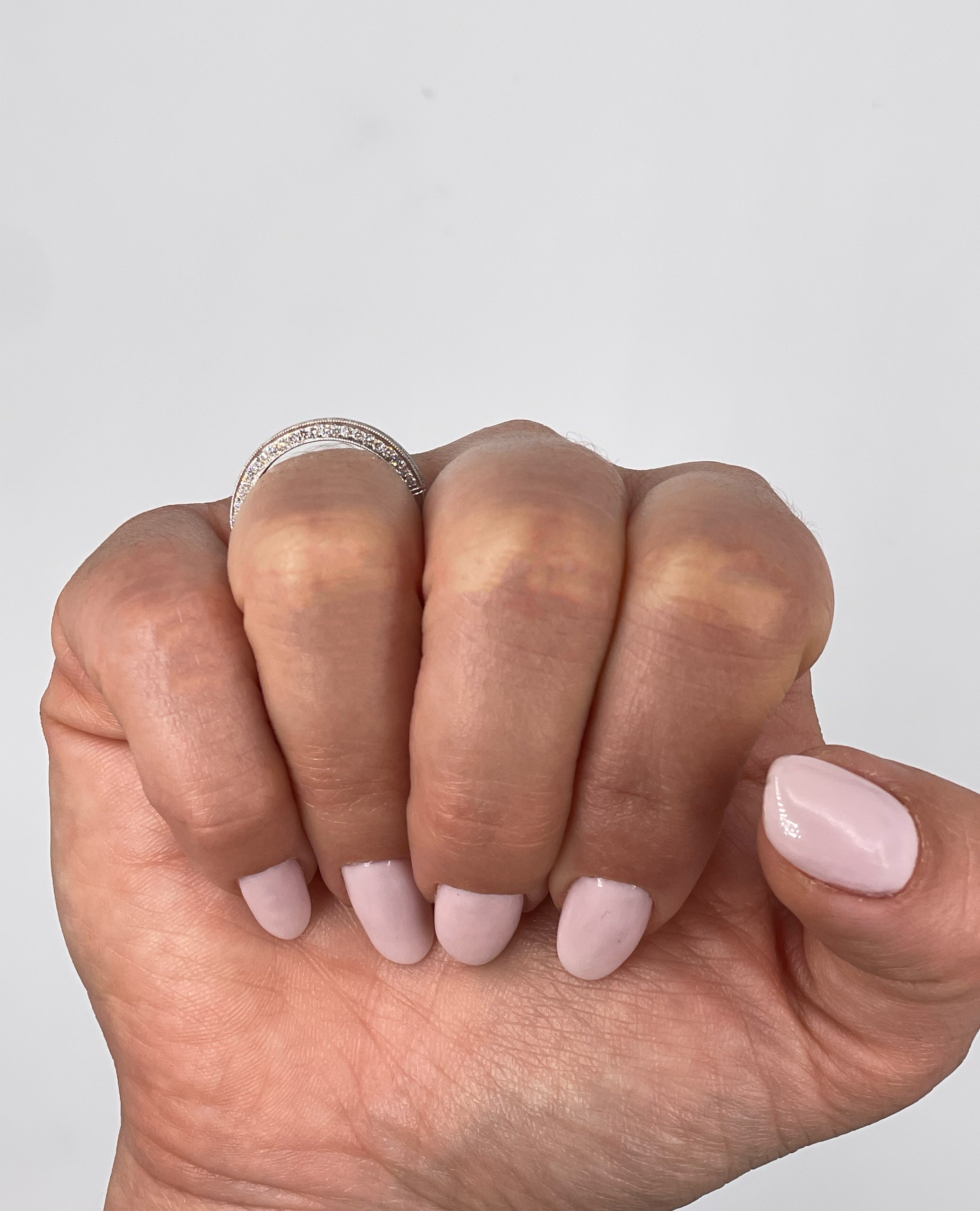 Kirk Kara SS6916-BH 18K White Gold Diamond Band