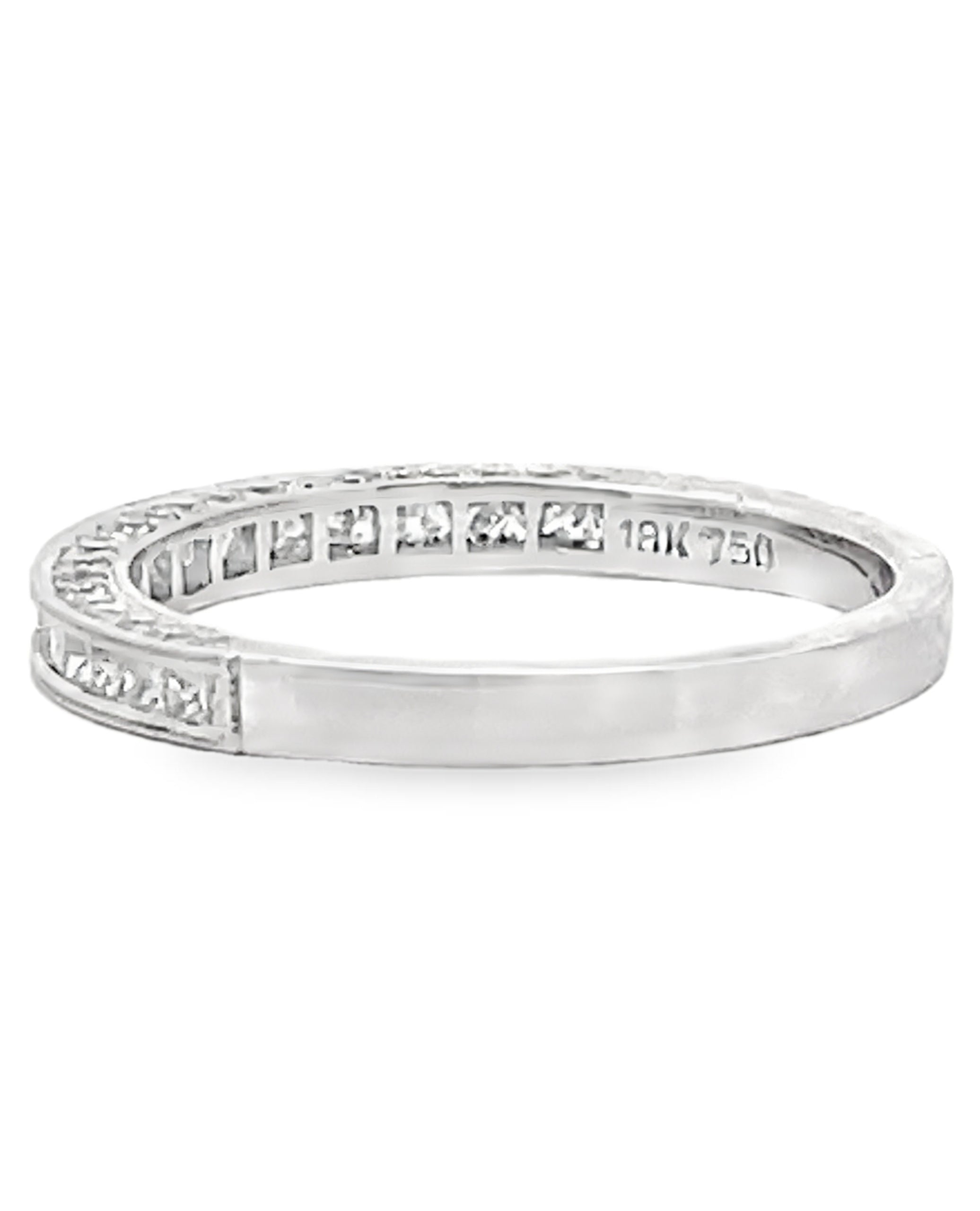 Kirk Kara SS6916-BH 18K White Gold Diamond Band